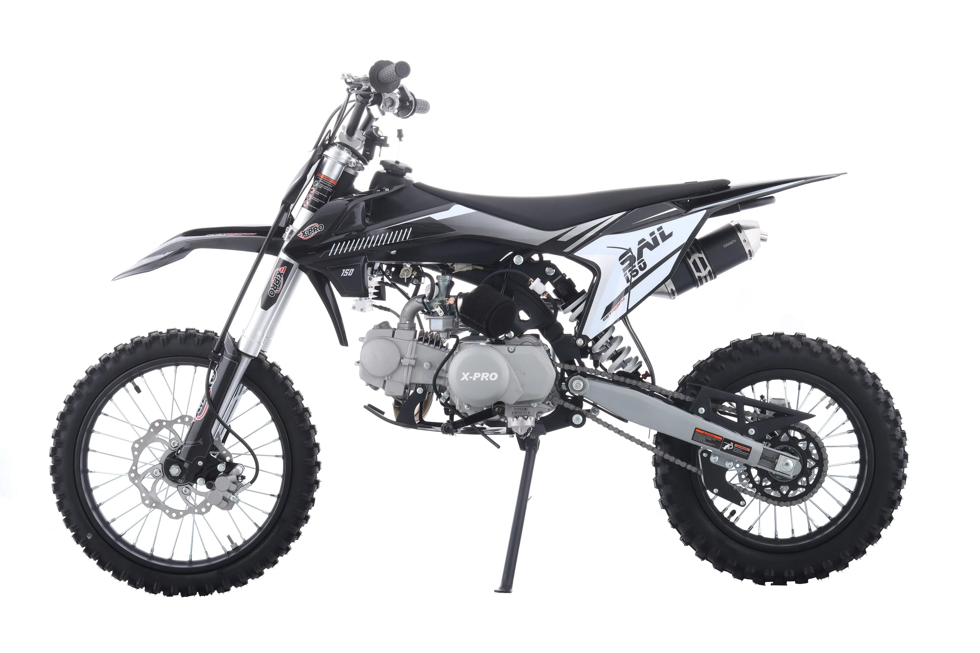 Free Shipping! X-PRO Sail 150 Dirt Bike with 4-speed Manual Transmission! Kick Start, Big 17in/14in Tires! Zongshen Brand Engine! - Image 5