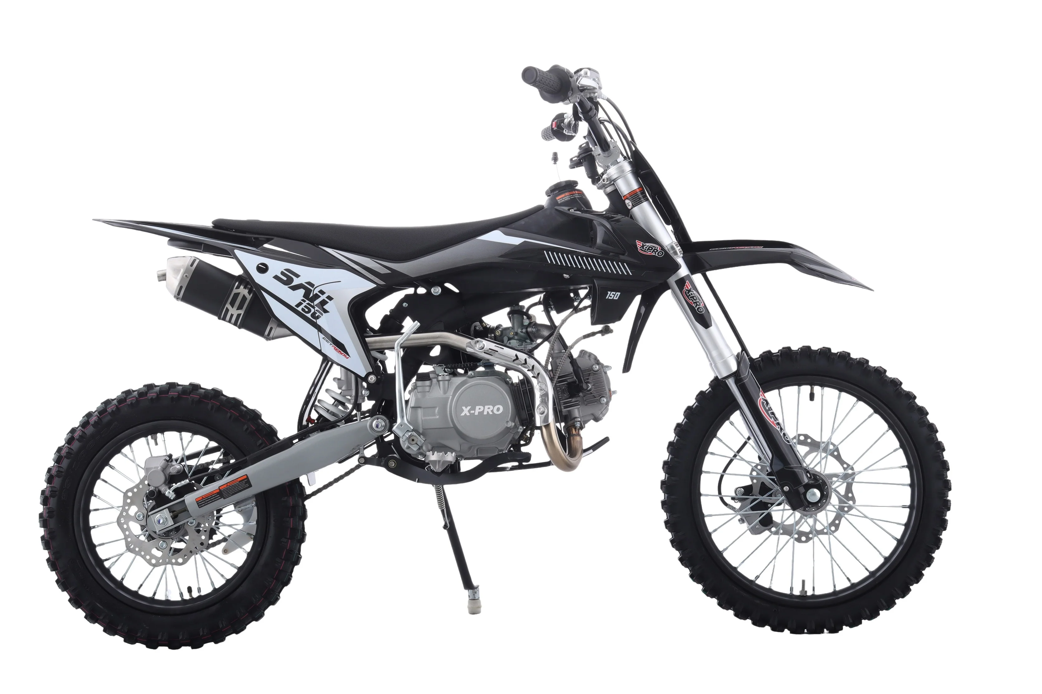 Free Shipping! X-PRO Sail 150 Dirt Bike with 4-speed Manual Transmission! Kick Start, Big 17in/14in Tires! Zongshen Brand Engine! - Image 8
