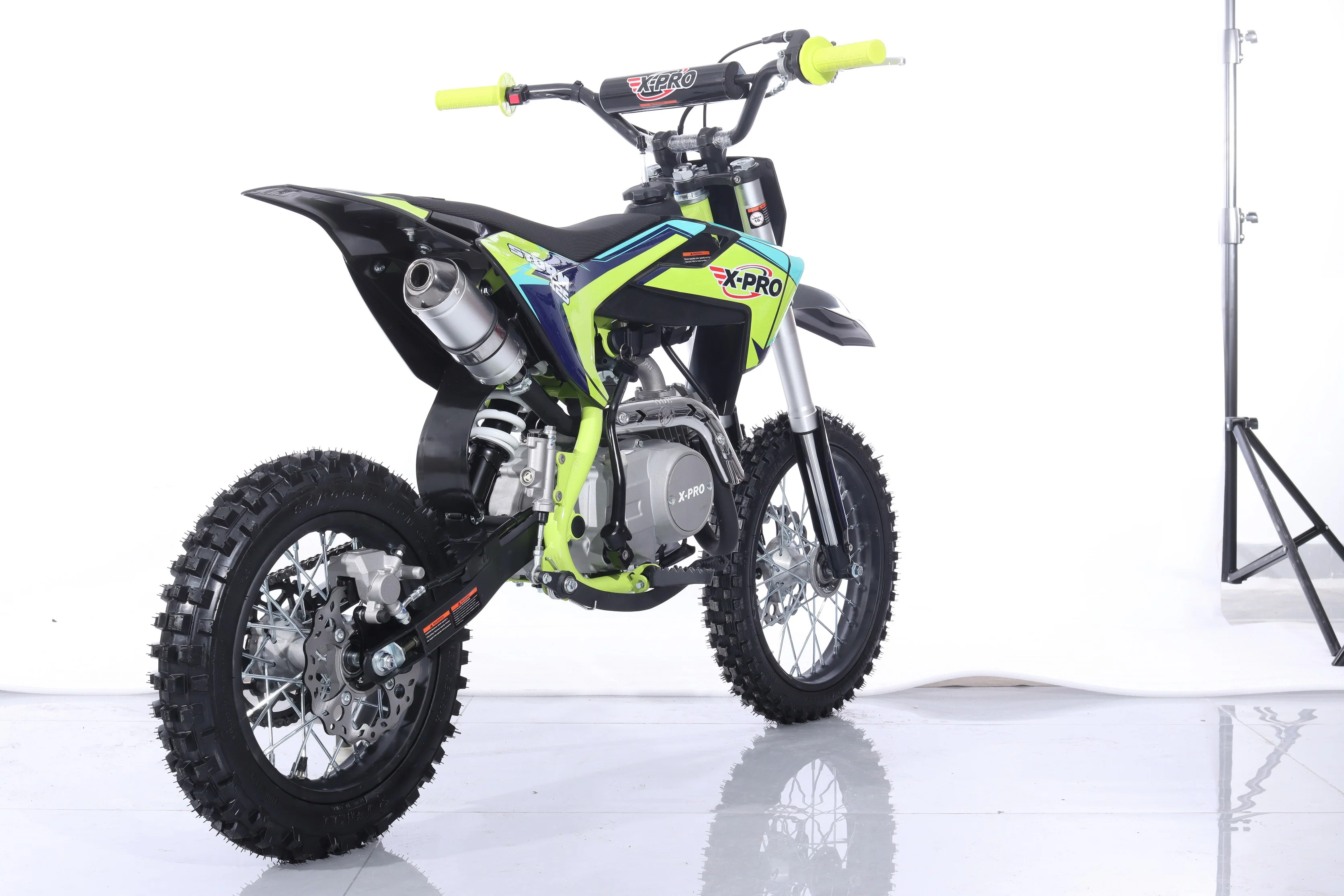 Free Shipping! X-PRO Storm 125cc Dirt Bike with 4-Speed Semi-Automatic Transmission, Kick Start, Big 14in/12in Tires! Zongshen Brand Engine! - Image 13