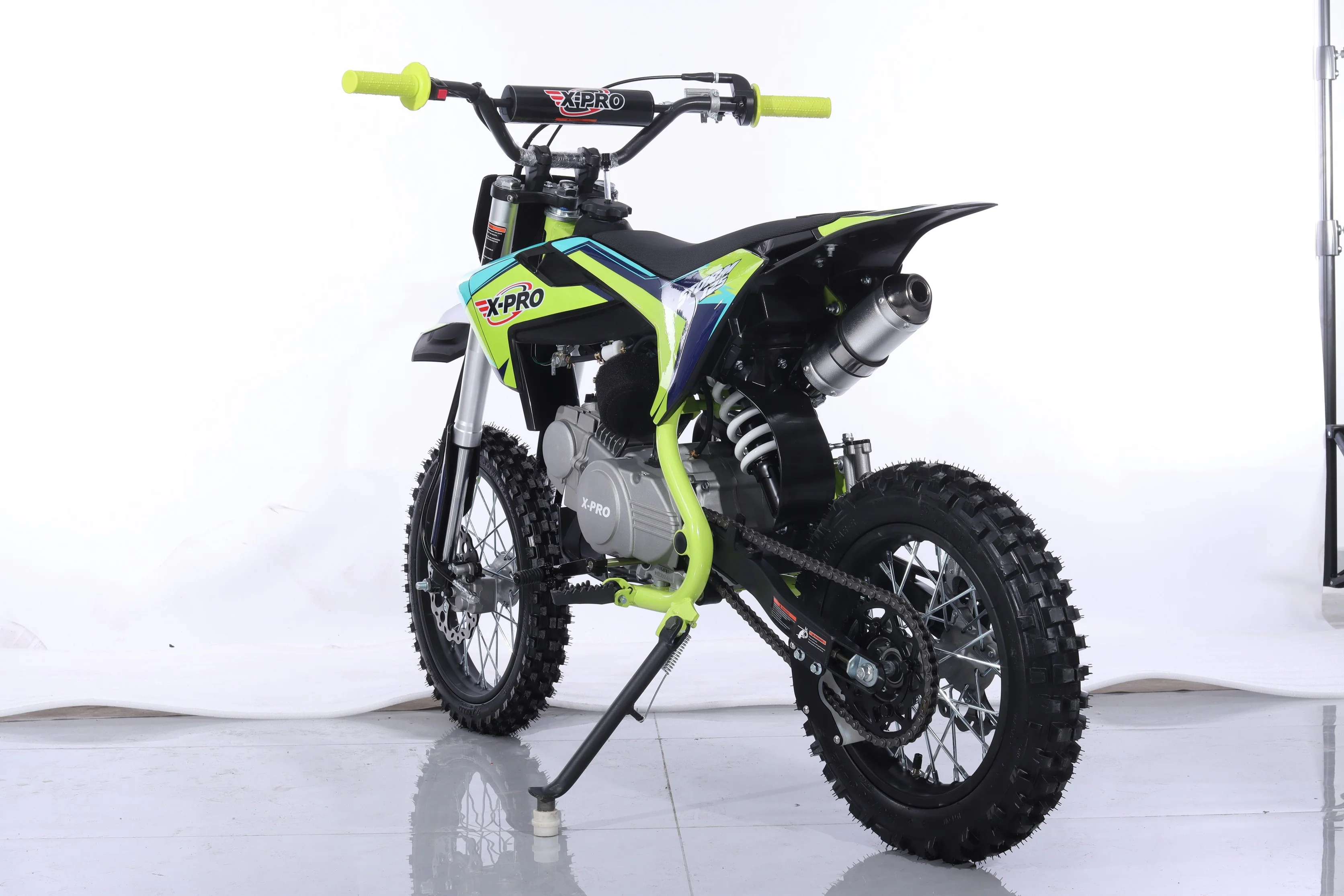 Free Shipping! X-PRO Storm 125cc Dirt Bike with 4-Speed Semi-Automatic Transmission, Kick Start, Big 14in/12in Tires! Zongshen Brand Engine! - Image 15