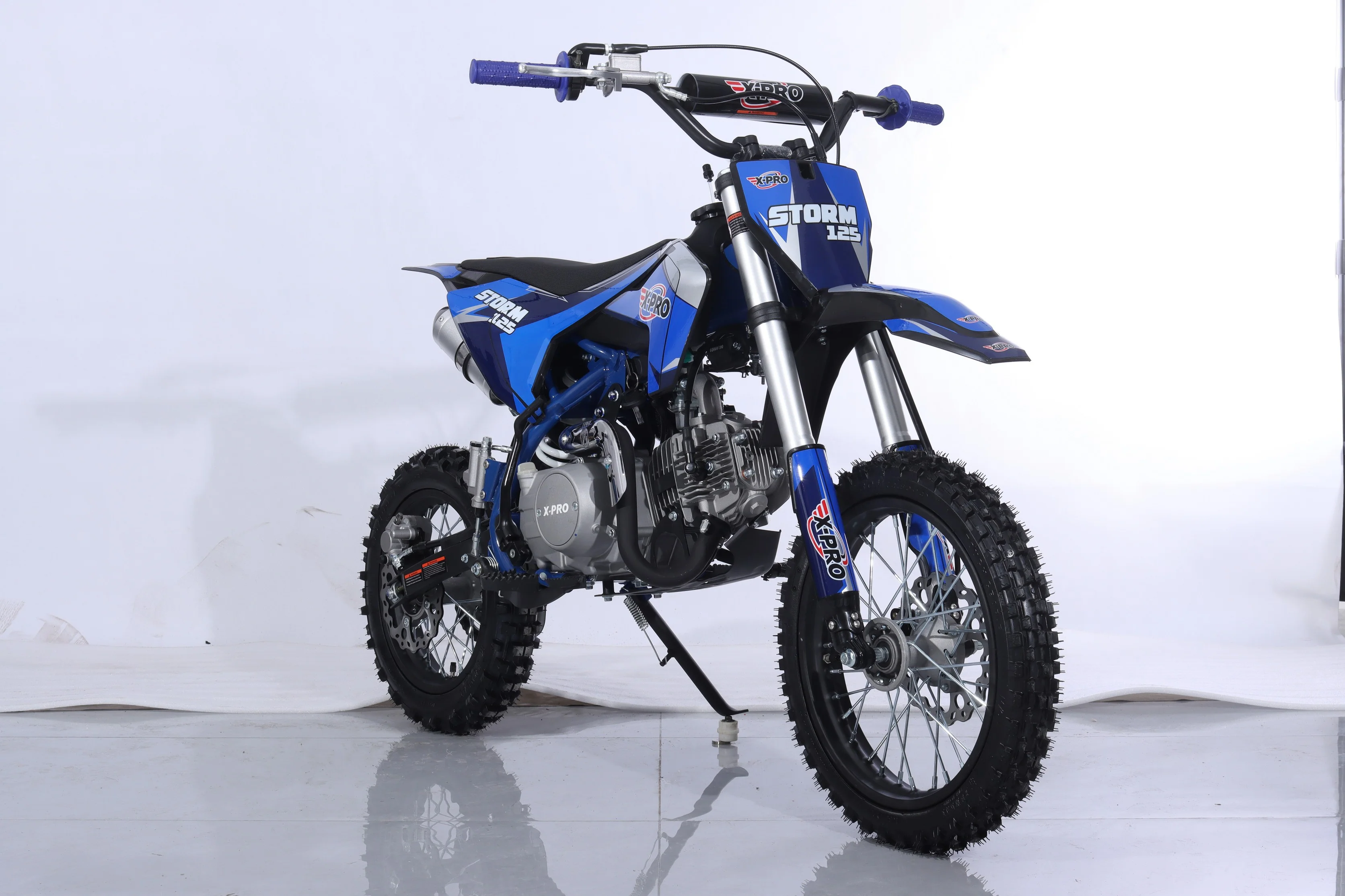 Free Shipping! X-PRO Storm 125cc Dirt Bike with 4-Speed Semi-Automatic Transmission, Kick Start, Big 14in/12in Tires! Zongshen Brand Engine! - Image 35