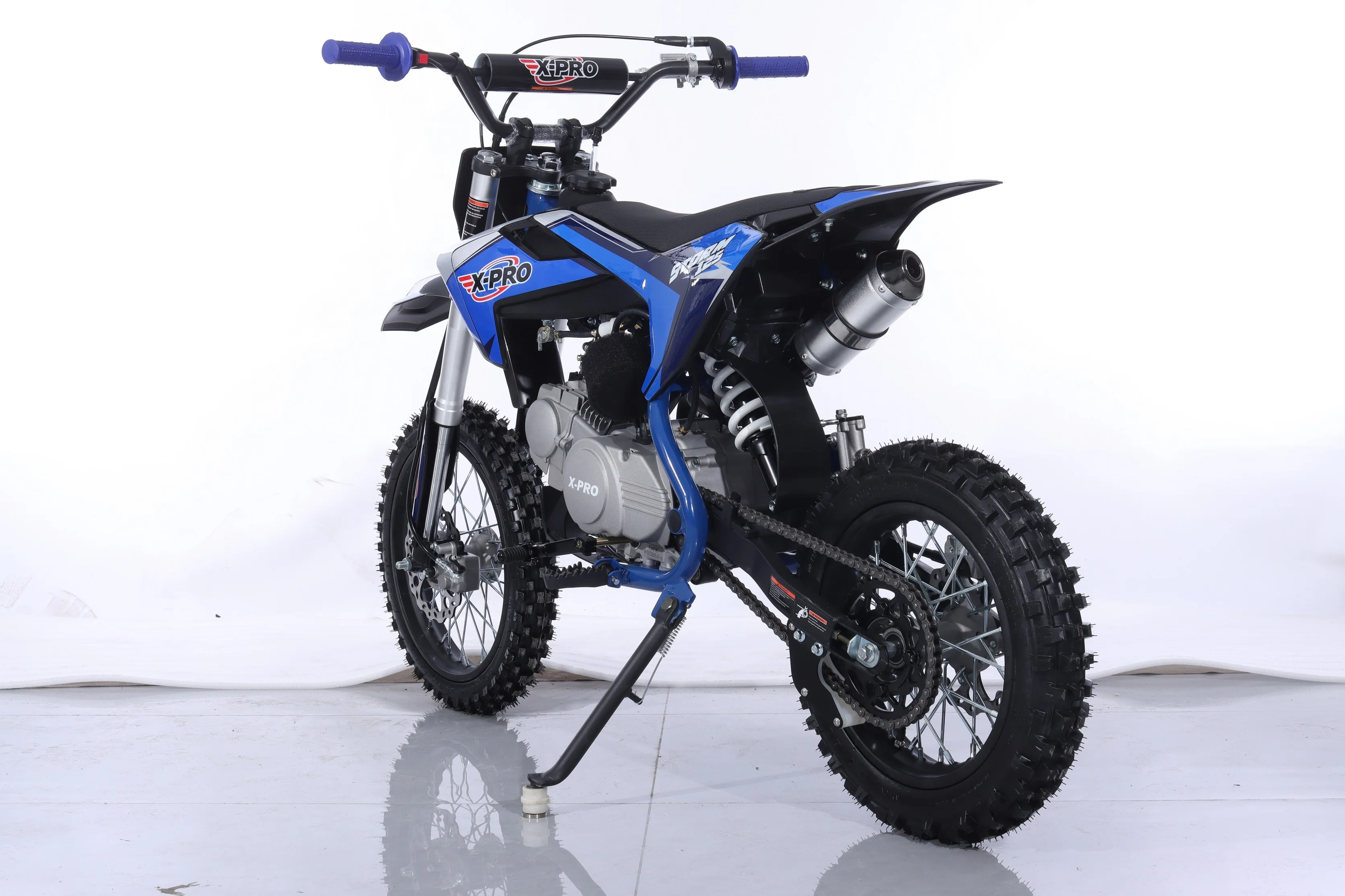 Free Shipping! X-PRO Storm 125cc Dirt Bike with 4-Speed Semi-Automatic Transmission, Kick Start, Big 14in/12in Tires! Zongshen Brand Engine! - Image 39