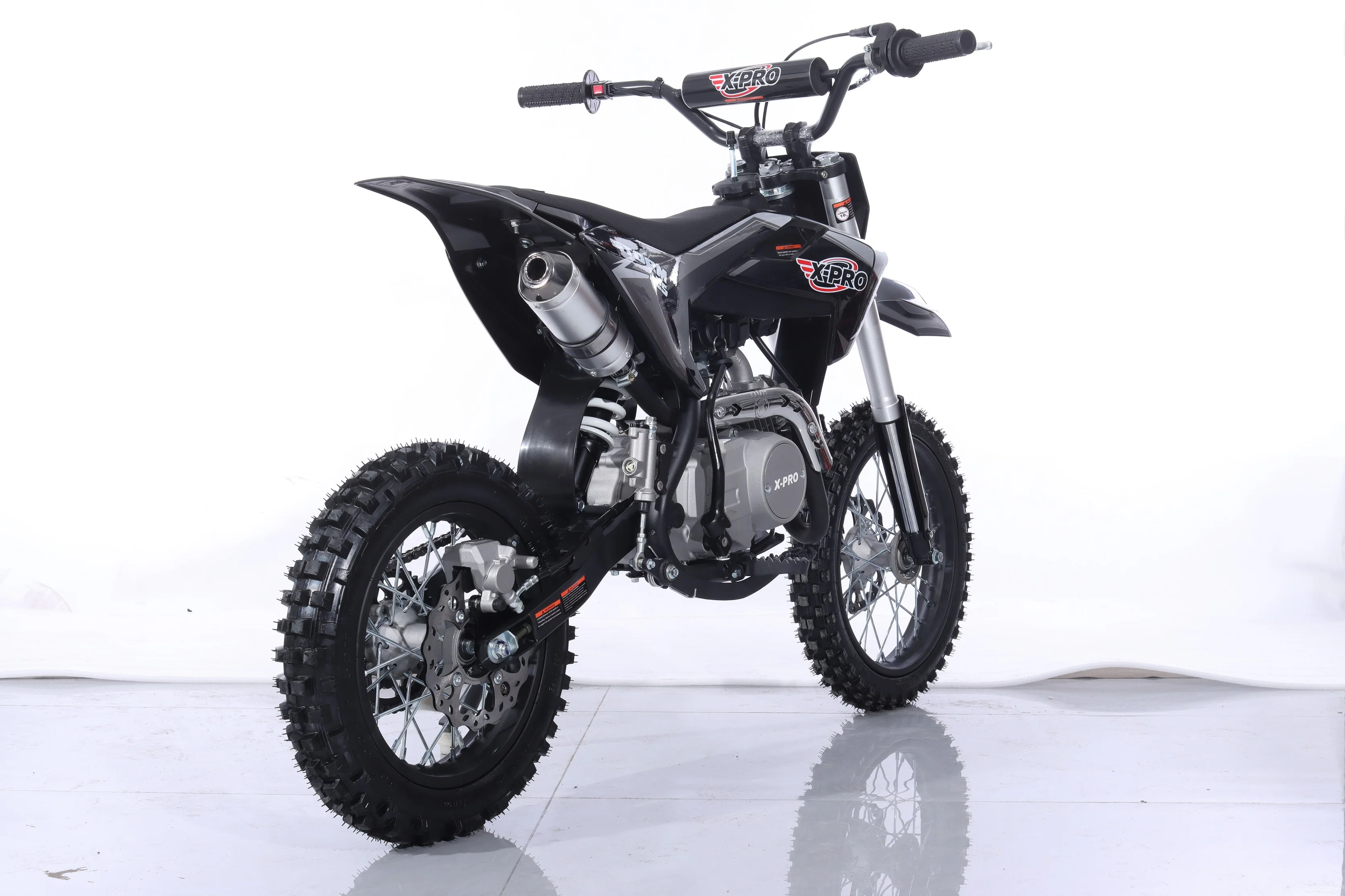 Free Shipping! X-PRO Storm 125cc Dirt Bike with 4-Speed Semi-Automatic Transmission, Kick Start, Big 14in/12in Tires! Zongshen Brand Engine! - Image 5