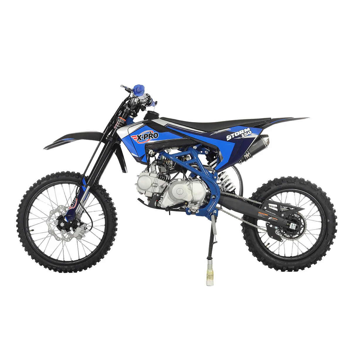 Free Shipping! X-PRO Storm 150 Dirt Bike with 4-Speed Manual Transmission, Electric/Kick Start, Big 19in/16in Tires! - Image 20