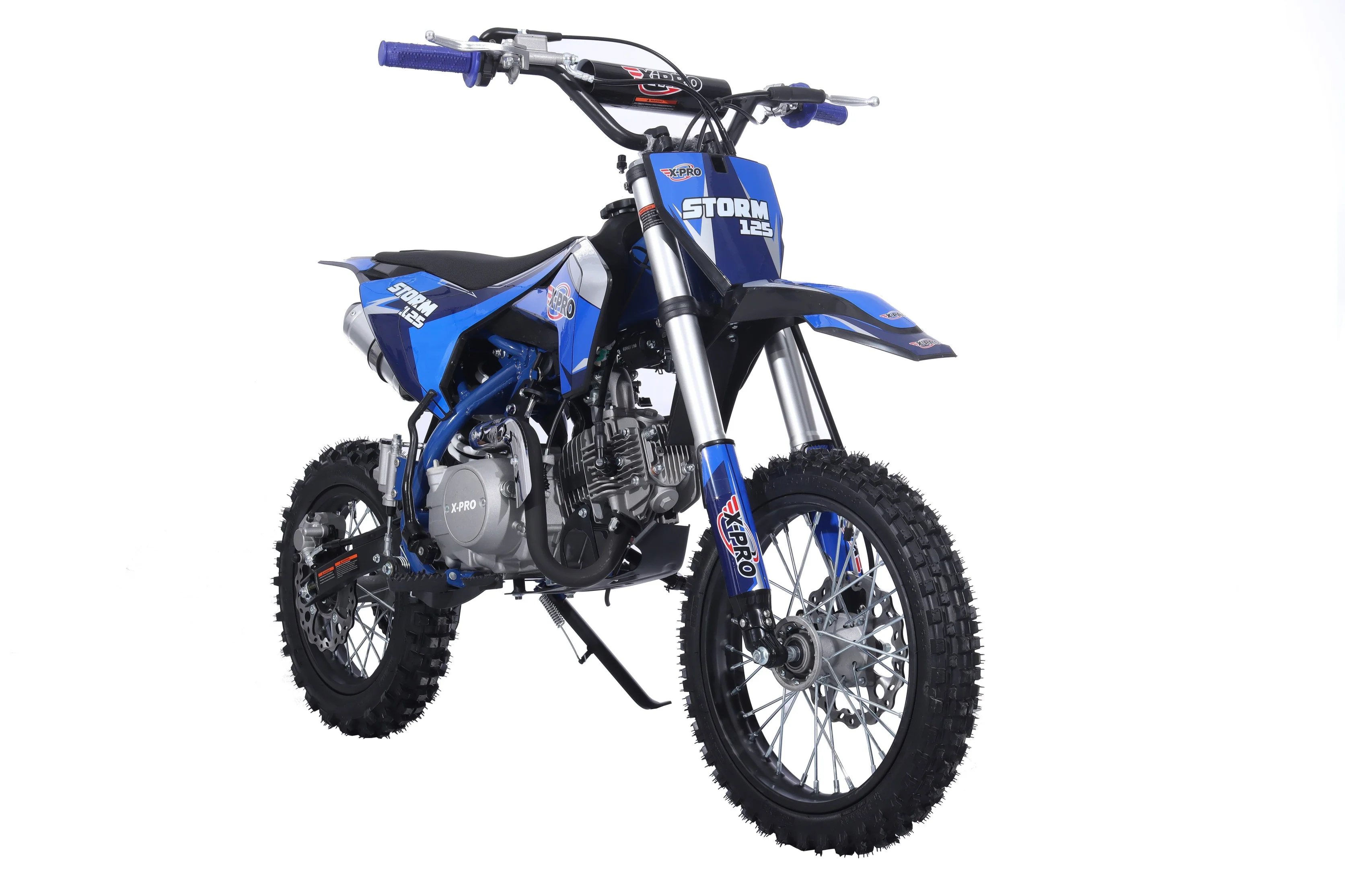 Free Shipping! X-PRO Strom 125cc Dirt Bike with 4-Speed Manual Transmission, Kick Start, Big 14in/12in Tires! Zongshen Brand Engine! - Image 13