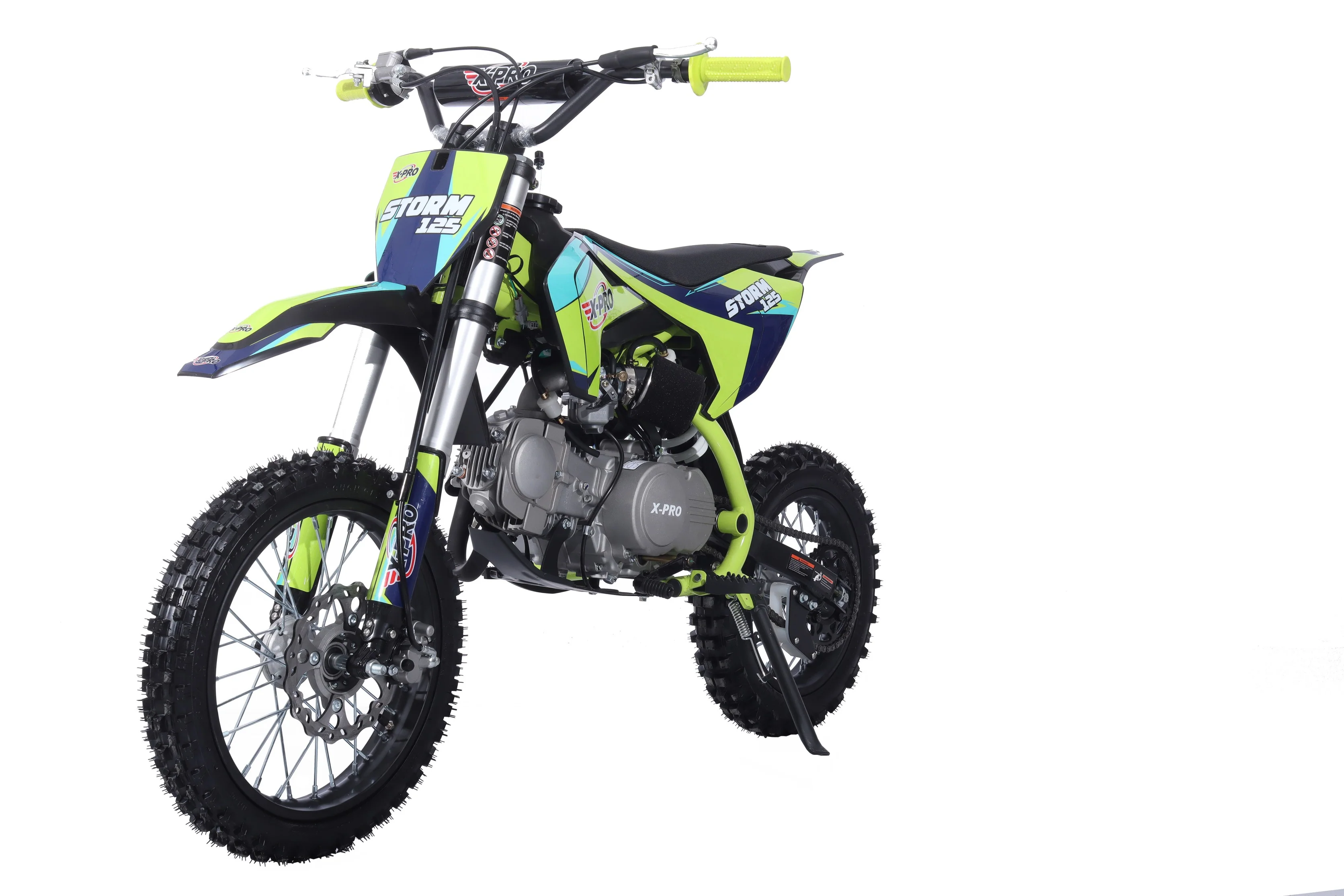 Free Shipping! X-PRO Strom 125cc Dirt Bike with 4-Speed Manual Transmission, Kick Start, Big 14in/12in Tires! Zongshen Brand Engine! - Image 34