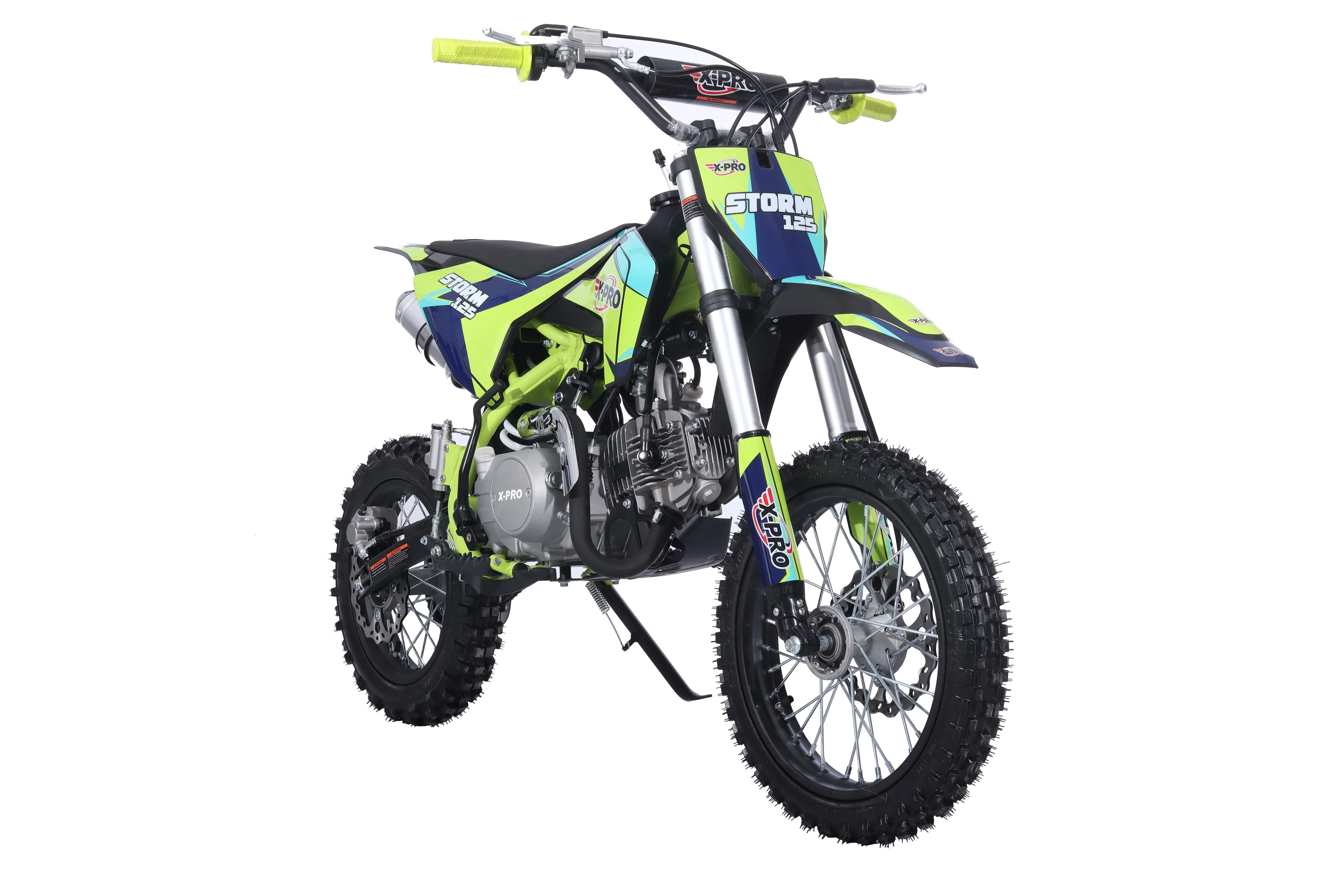 Free Shipping! X-PRO Strom 125cc Dirt Bike with 4-Speed Manual Transmission, Kick Start, Big 14in/12in Tires! Zongshen Brand Engine! - Image 36