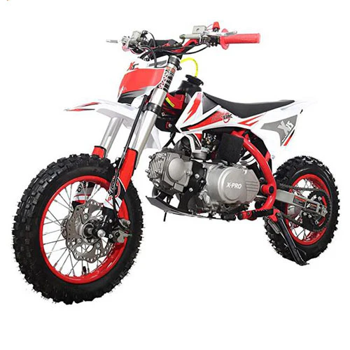 Free Shipping! X-PRO X15 110cc Dirt Bike with Semi-Automatic Transmission, Kick Start, Hydraulic Disc Brake! Chain Drive! 12in/10in Wheels! - Image 10