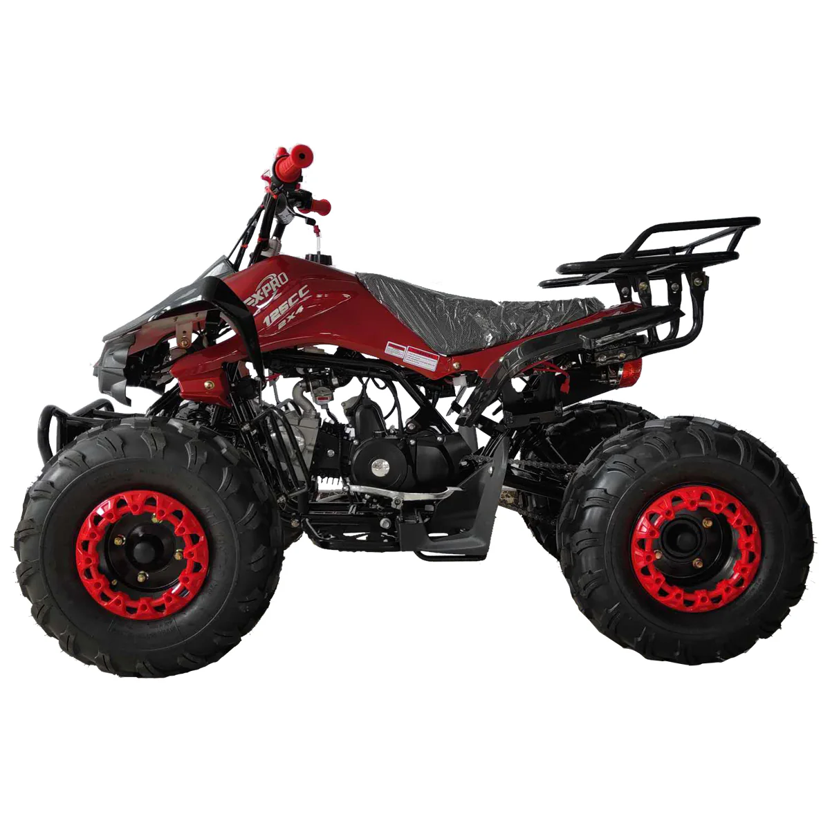Free shipping! X-PRO Blast 125cc ATV with Automatic Transmission w/Reverse, LED Headlights, Big 19in/18in Tires! - Image 5