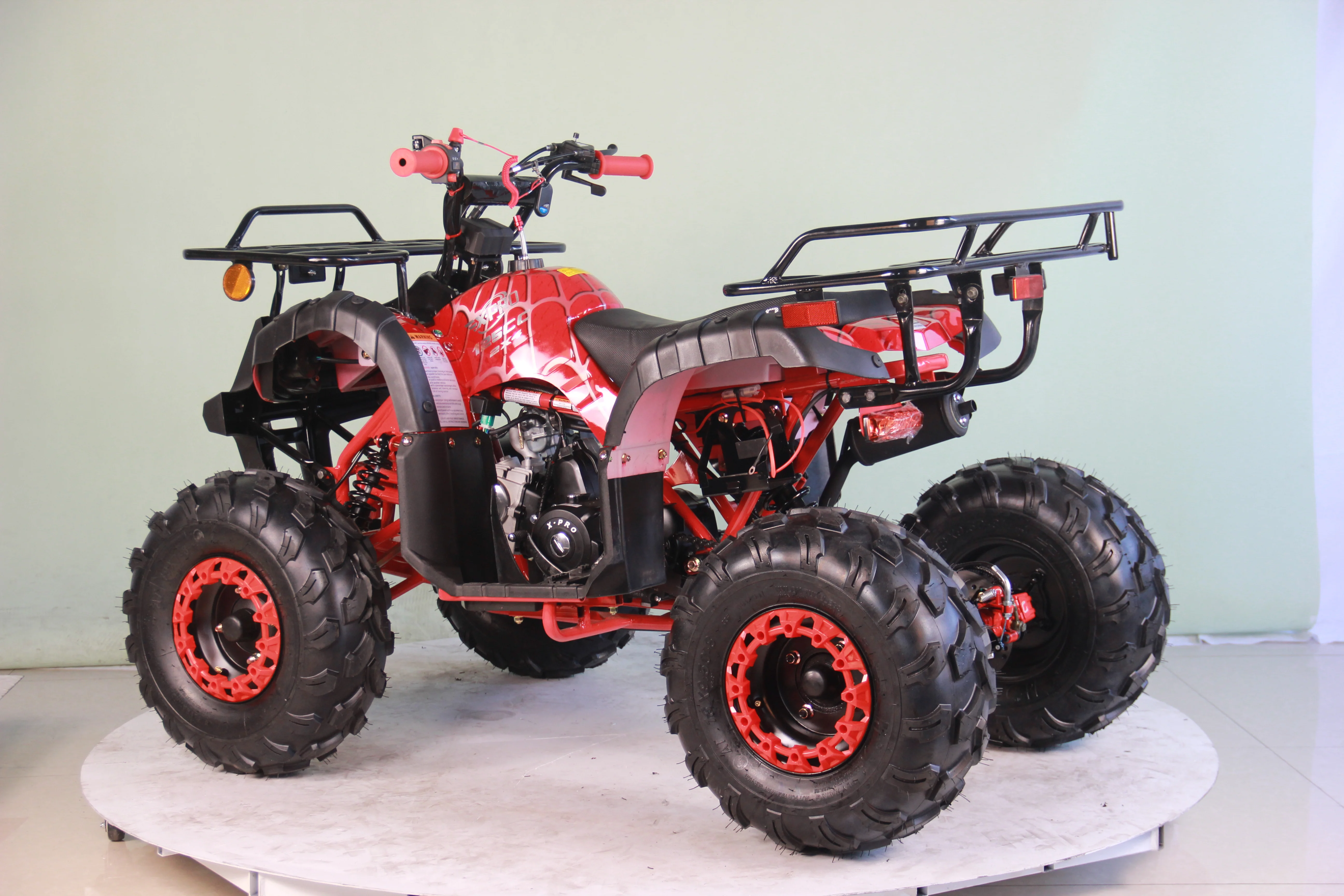 Free shipping! X-PRO Hawk 125cc ATV with Automatic Transmission w/Reverse, LED Headlights, Remote Control! Big 19in/18inTires! - Image 17