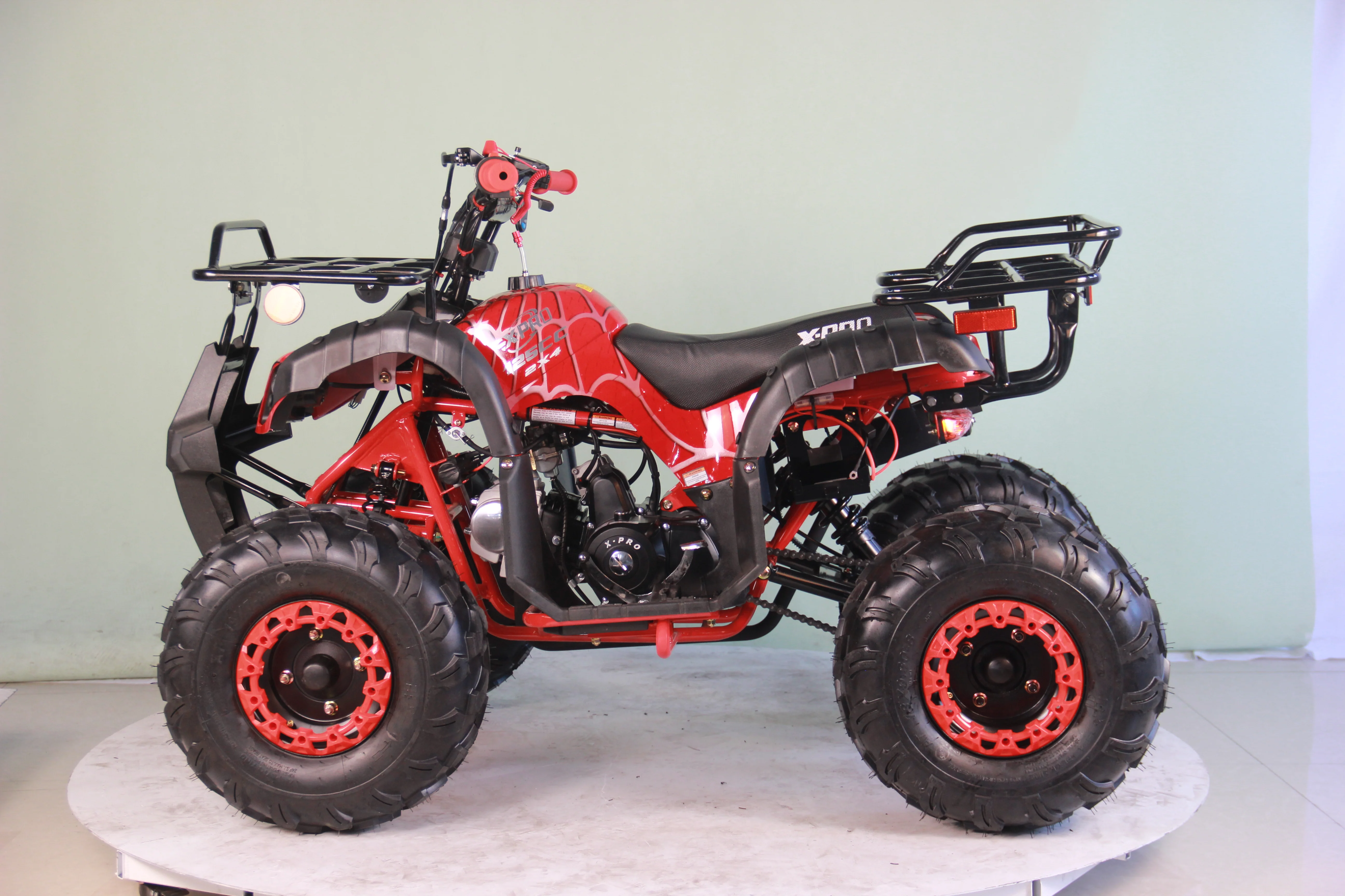 Free shipping! X-PRO Hawk 125cc ATV with Automatic Transmission w/Reverse, LED Headlights, Remote Control! Big 19in/18inTires! - Image 18