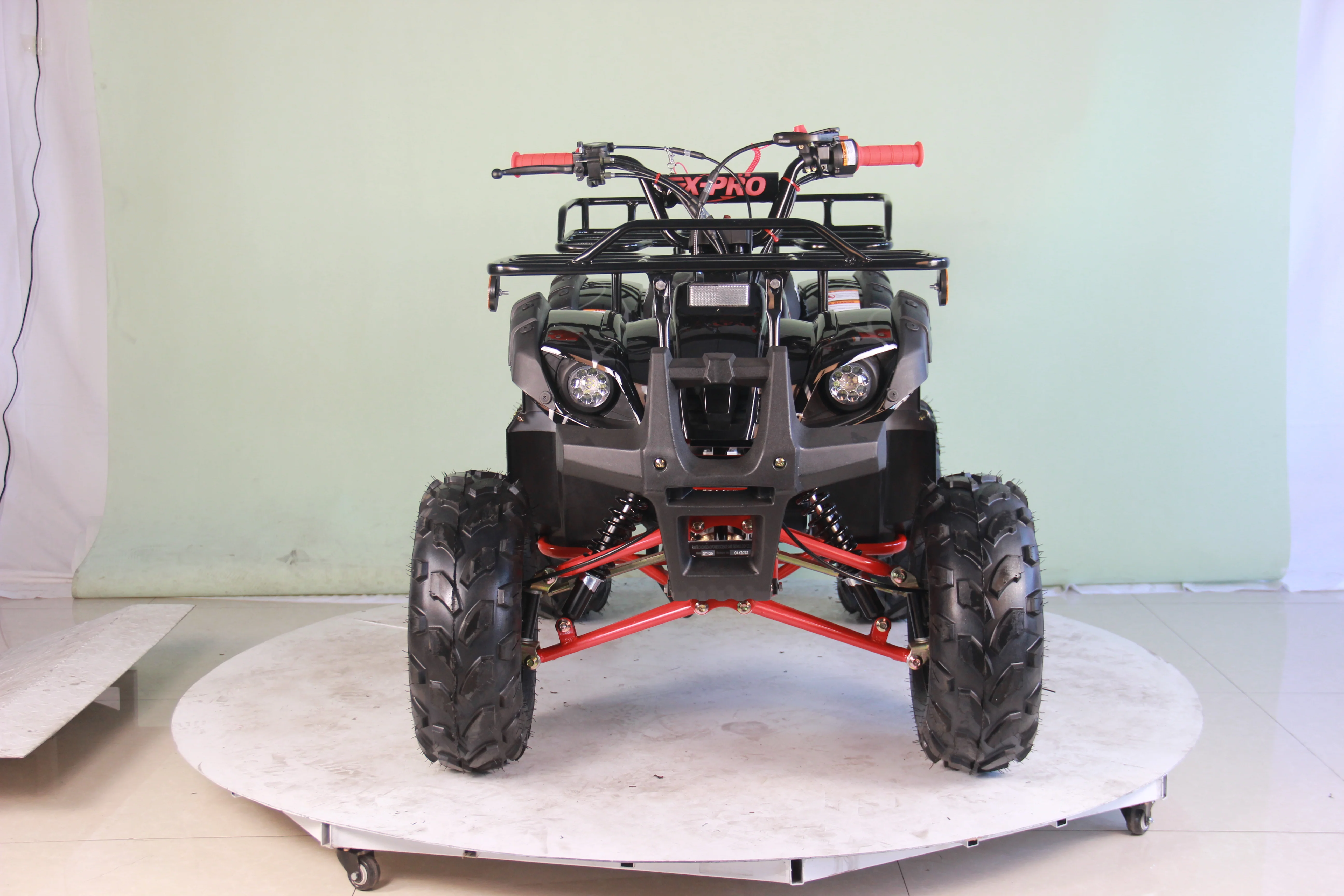 Free shipping! X-PRO Hawk 125cc ATV with Automatic Transmission w/Reverse, LED Headlights, Remote Control! Big 19in/18inTires! - Image 4