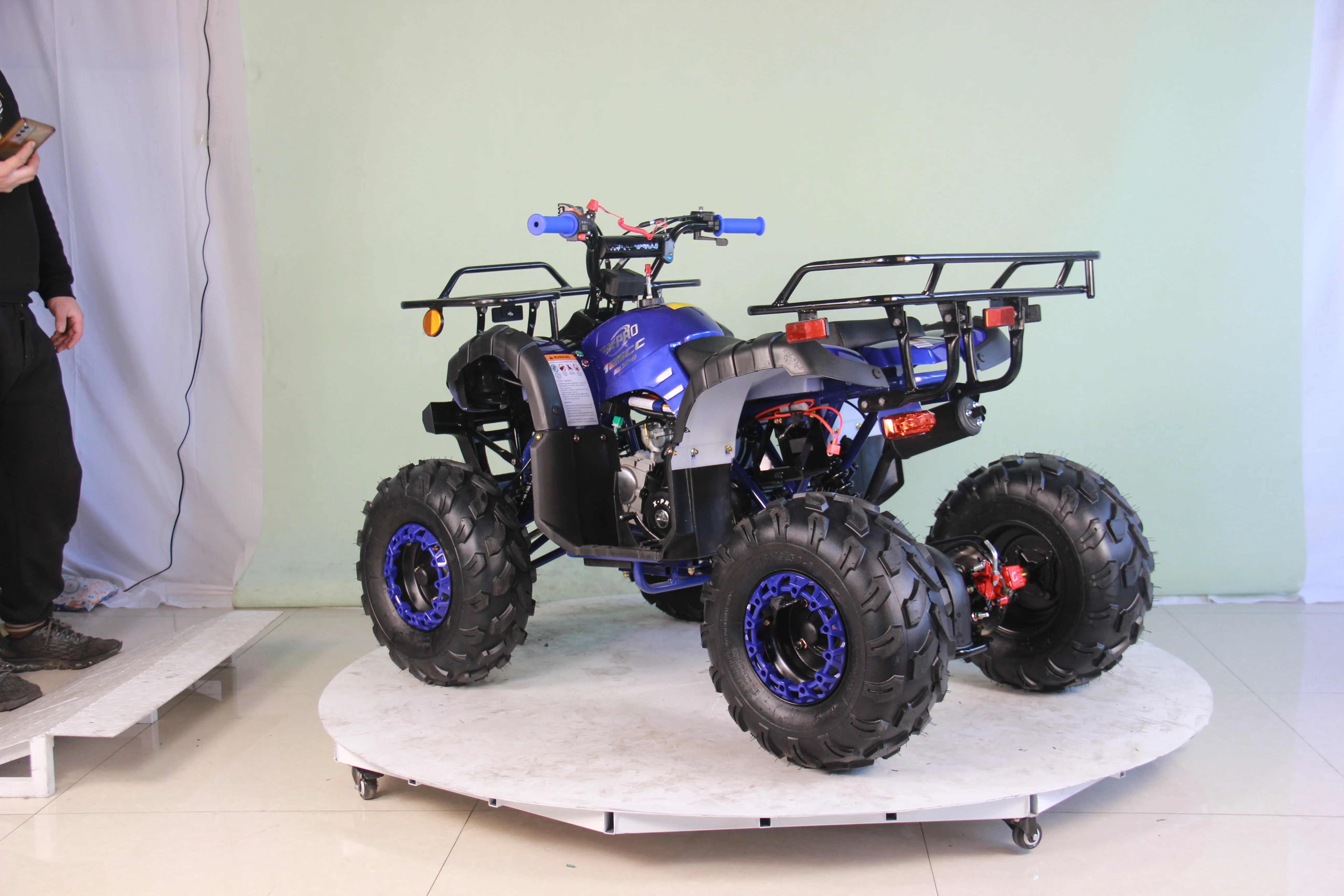 Free shipping! X-PRO Hawk 125cc ATV with Automatic Transmission w/Reverse, LED Headlights, Remote Control! Big 19in/18inTires! - Image 49