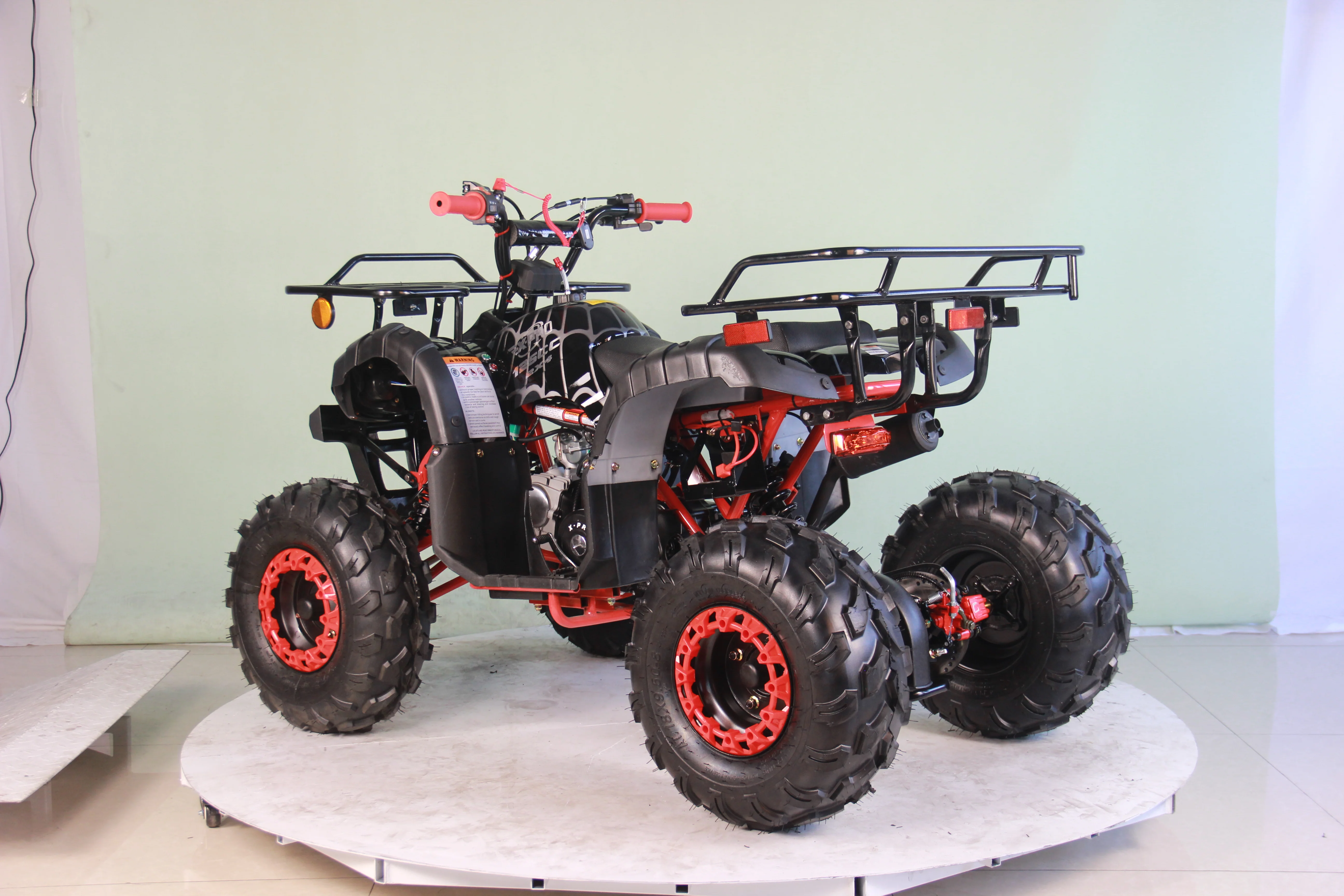 Free shipping! X-PRO Hawk 125cc ATV with Automatic Transmission w/Reverse, LED Headlights, Remote Control! Big 19in/18inTires! - Image 9