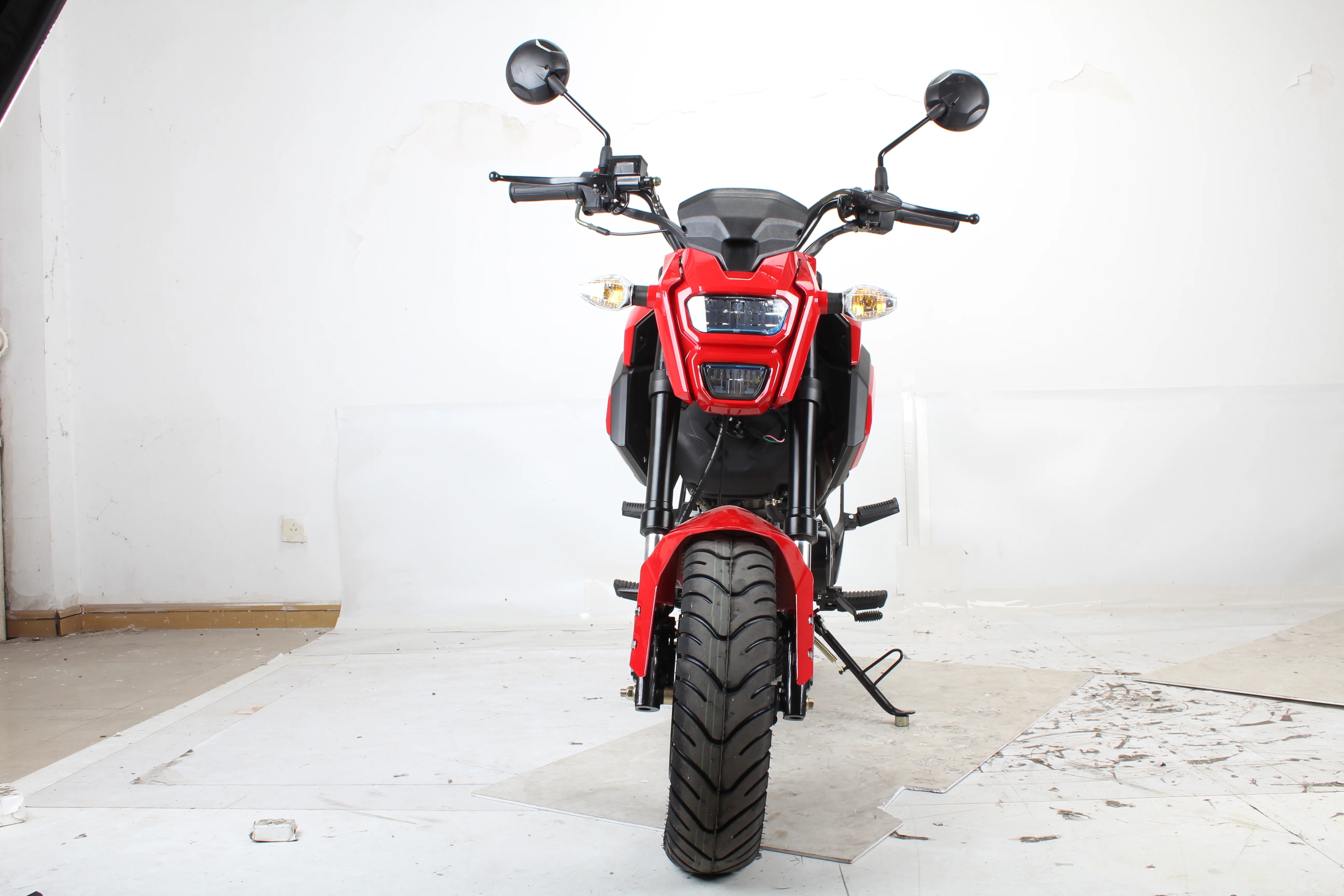 Free shipping! X-PRO 125cc Vader Motorcycle with Manual Transmission, Electric Start! Dual Headlights! Big 12in Wheels! - Image 10