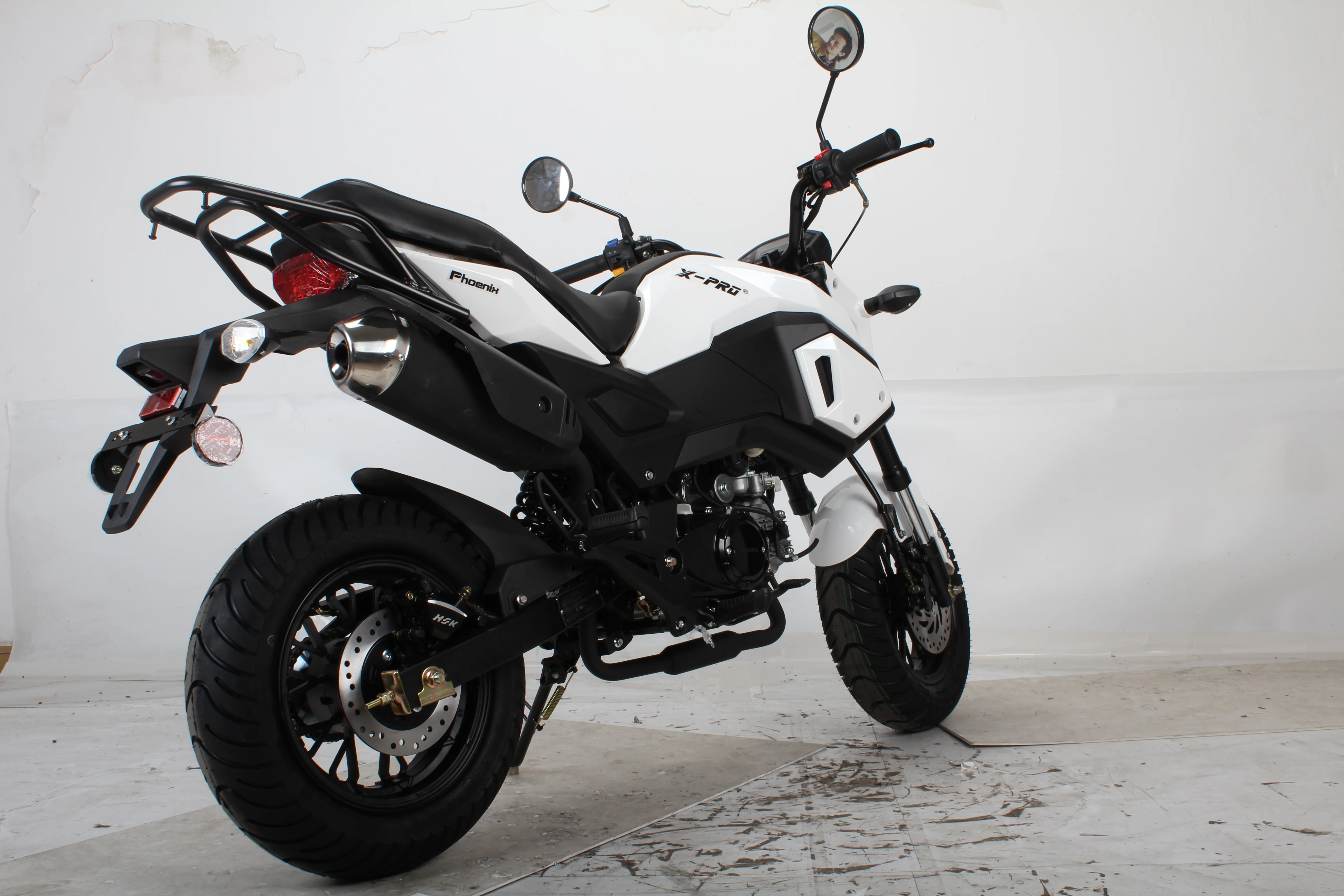 Free shipping! X-PRO 125cc Vader Motorcycle with Manual Transmission, Electric Start! Dual Headlights! Big 12in Wheels! - Image 20