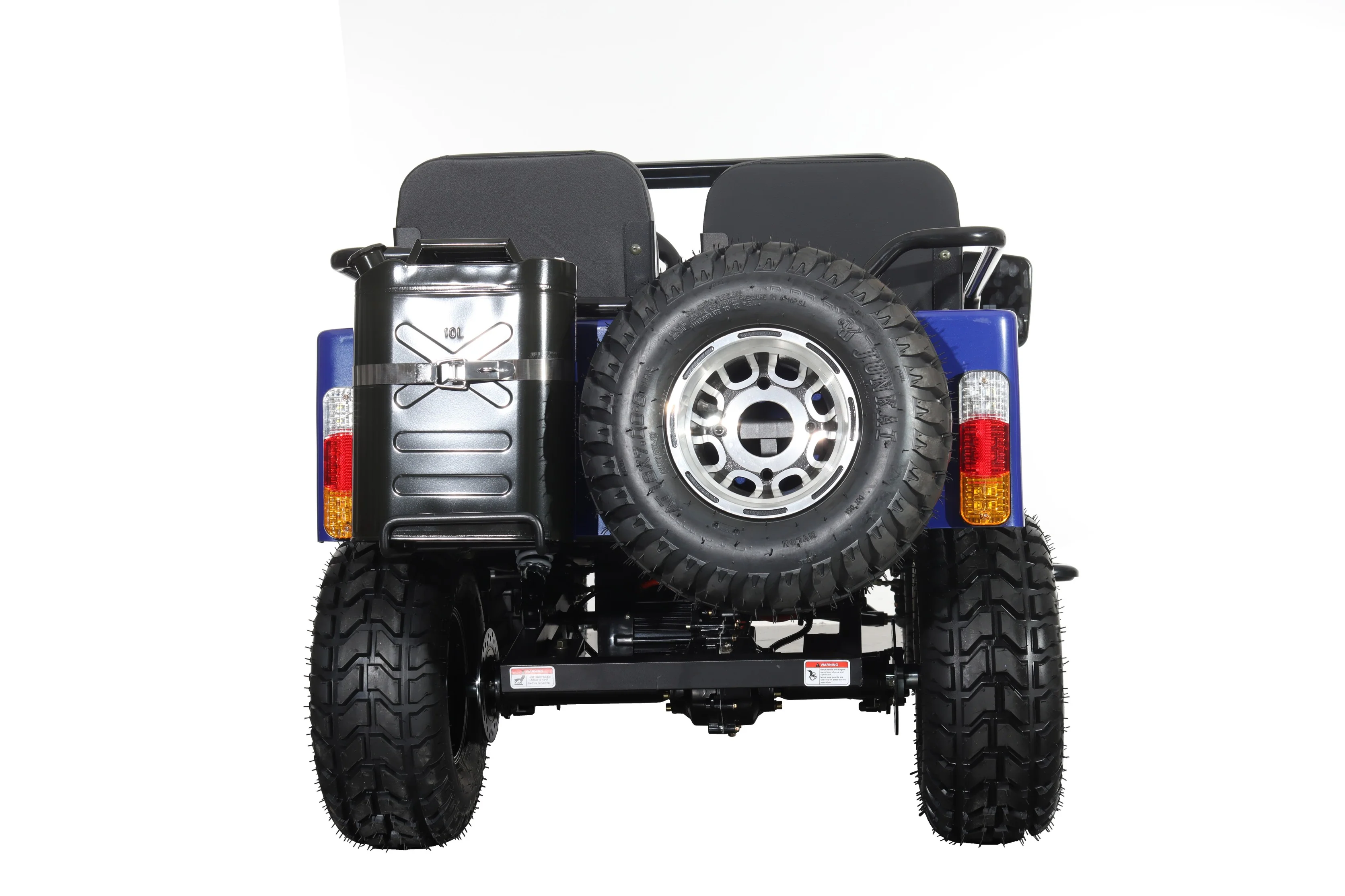 Free Shipping! X-PRO E-Ranger 3000W Peak Power 60V Electric Mini Jeep with Reverse and Disc Brake! LED Headlights, With Windshield and Spare Tire, Big 18" Aluminium Rim Wheels! - Image 13
