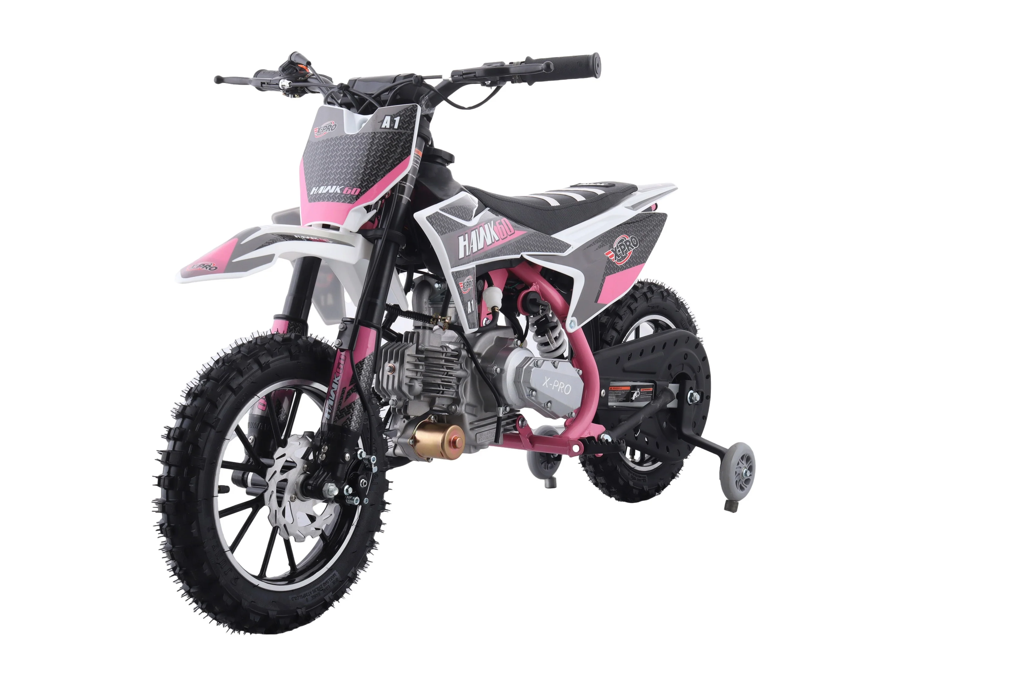 Free Shipping! X-PRO Hawk 60 Dirt Bike with CVT Transmission, Electric start, Disc Brake! 10in Wheels! With Free Training Wheels! - Image 17