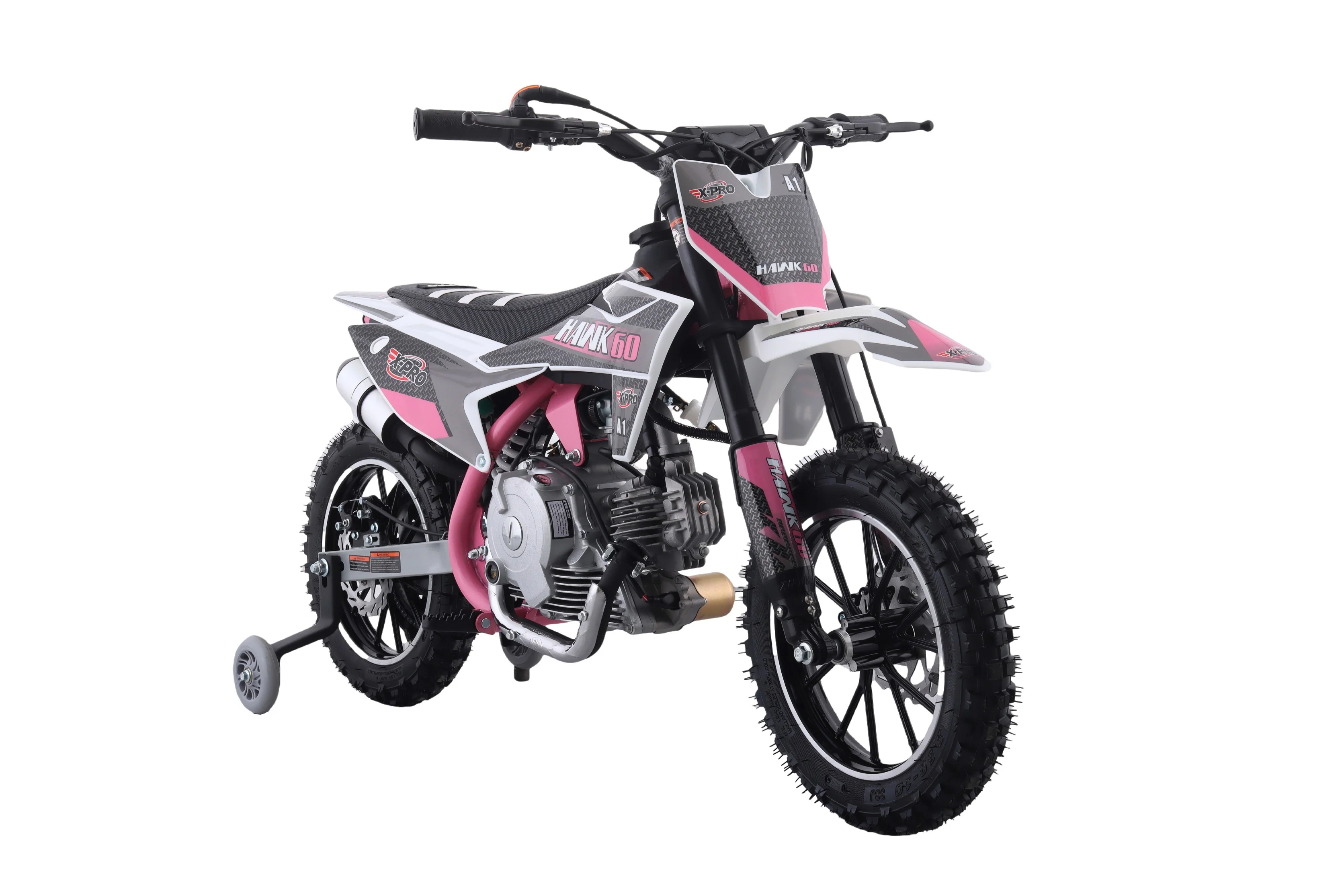 Free Shipping! X-PRO Hawk 60 Dirt Bike with CVT Transmission, Electric start, Disc Brake! 10in Wheels! With Free Training Wheels! - Image 22