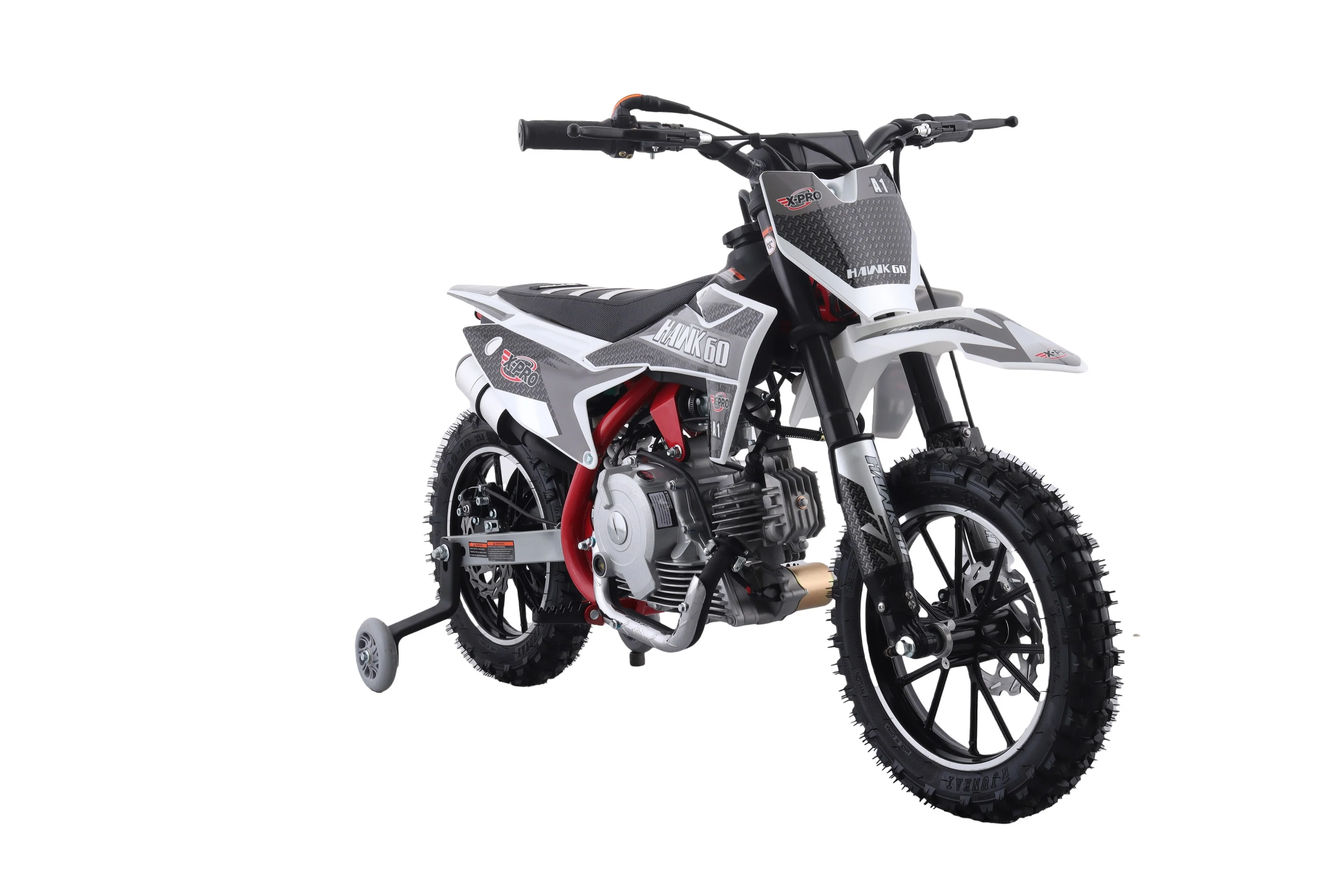 Free Shipping! X-PRO Hawk 60 Dirt Bike with CVT Transmission, Electric start, Disc Brake! 10in Wheels! With Free Training Wheels! - Image 29