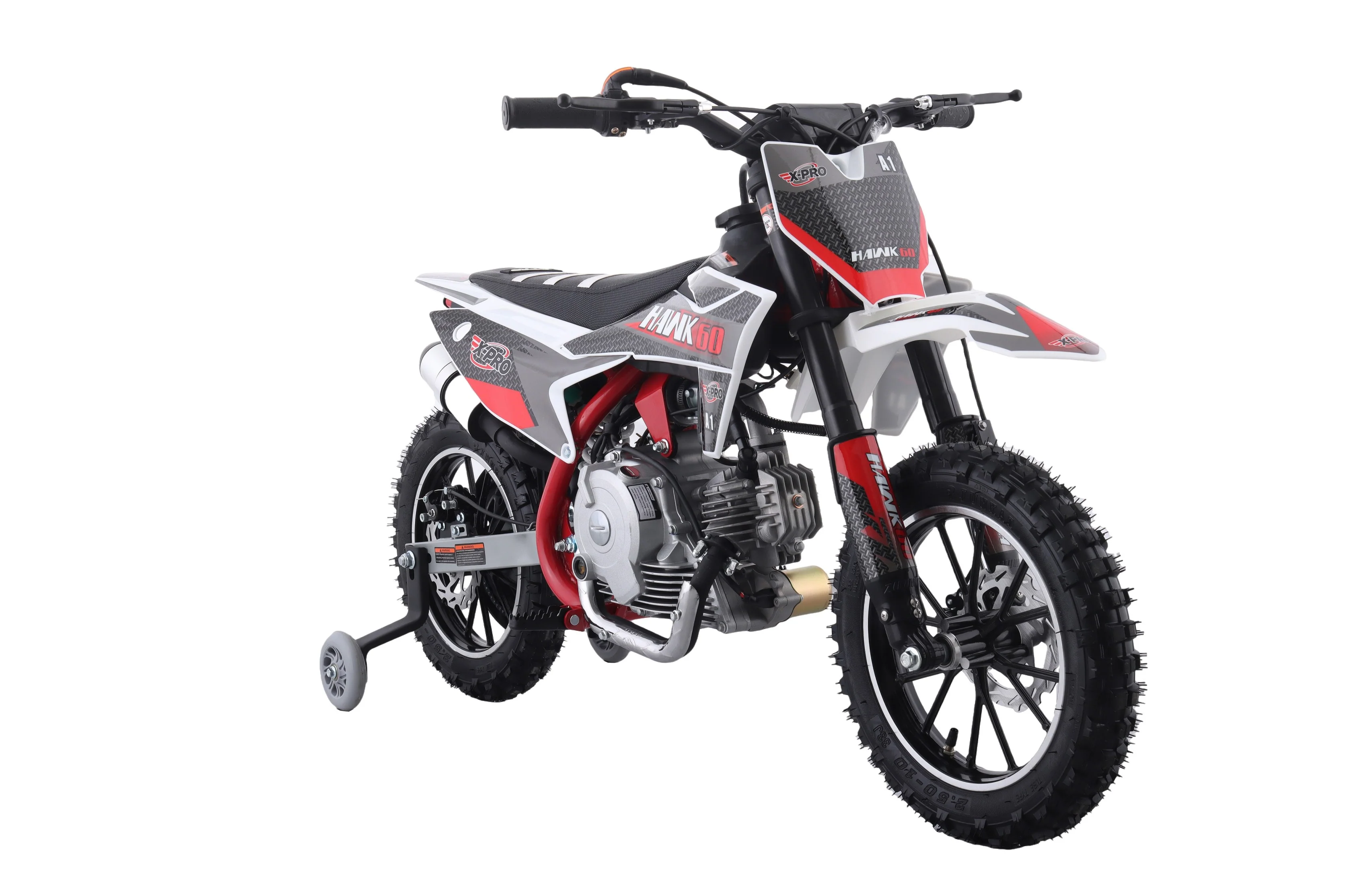 Free Shipping! X-PRO Hawk 60 Dirt Bike with CVT Transmission, Electric start, Disc Brake! 10in Wheels! With Free Training Wheels! - Image 43