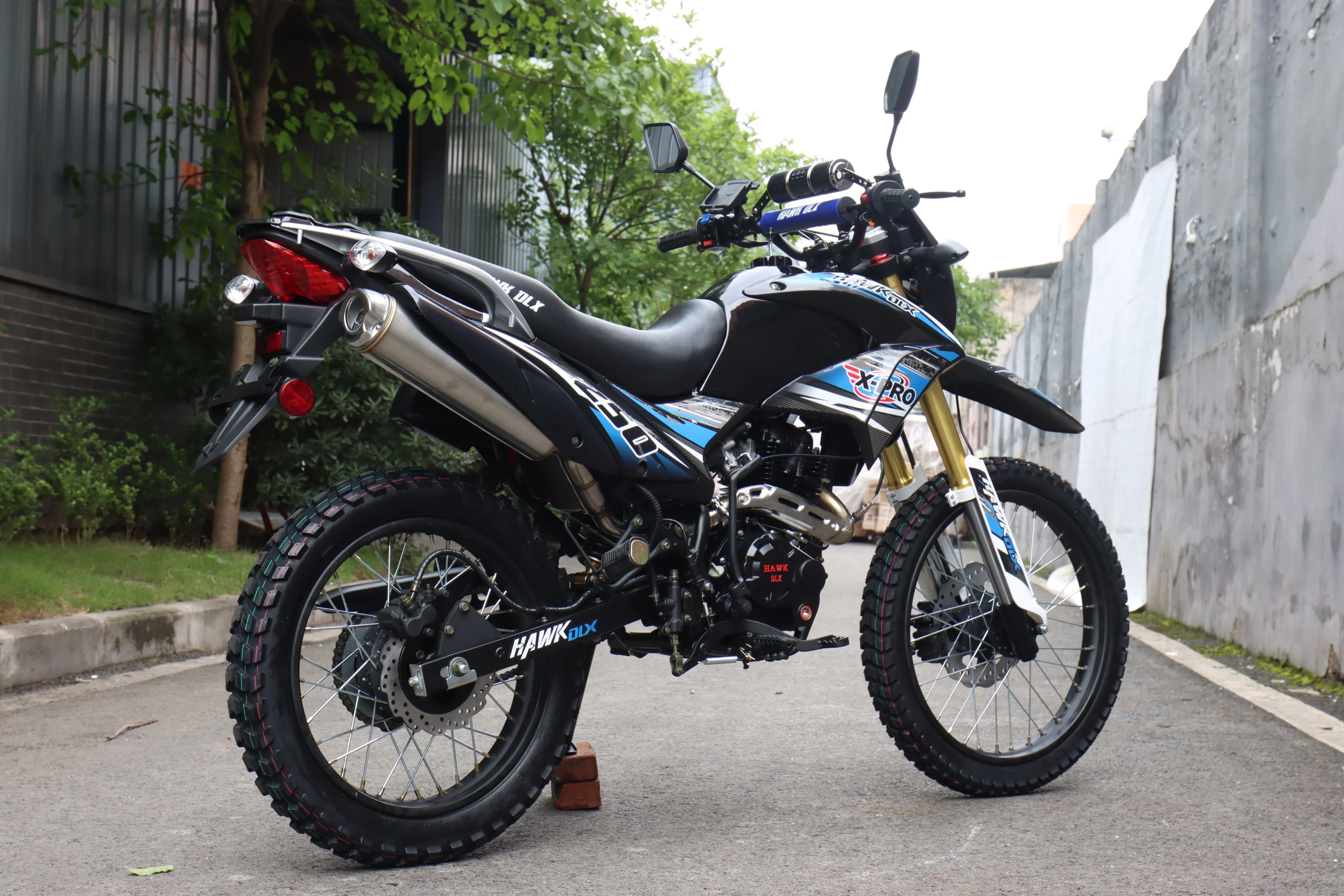 Free Shipping! X-PRO Hawk DLX 250 EFI Fuel Injection Motorcycle with 5-speed Manual Transmission and Electric/kick Start! Big 21in/18in Wheels! DOT Approved Street Legal! - Image 20