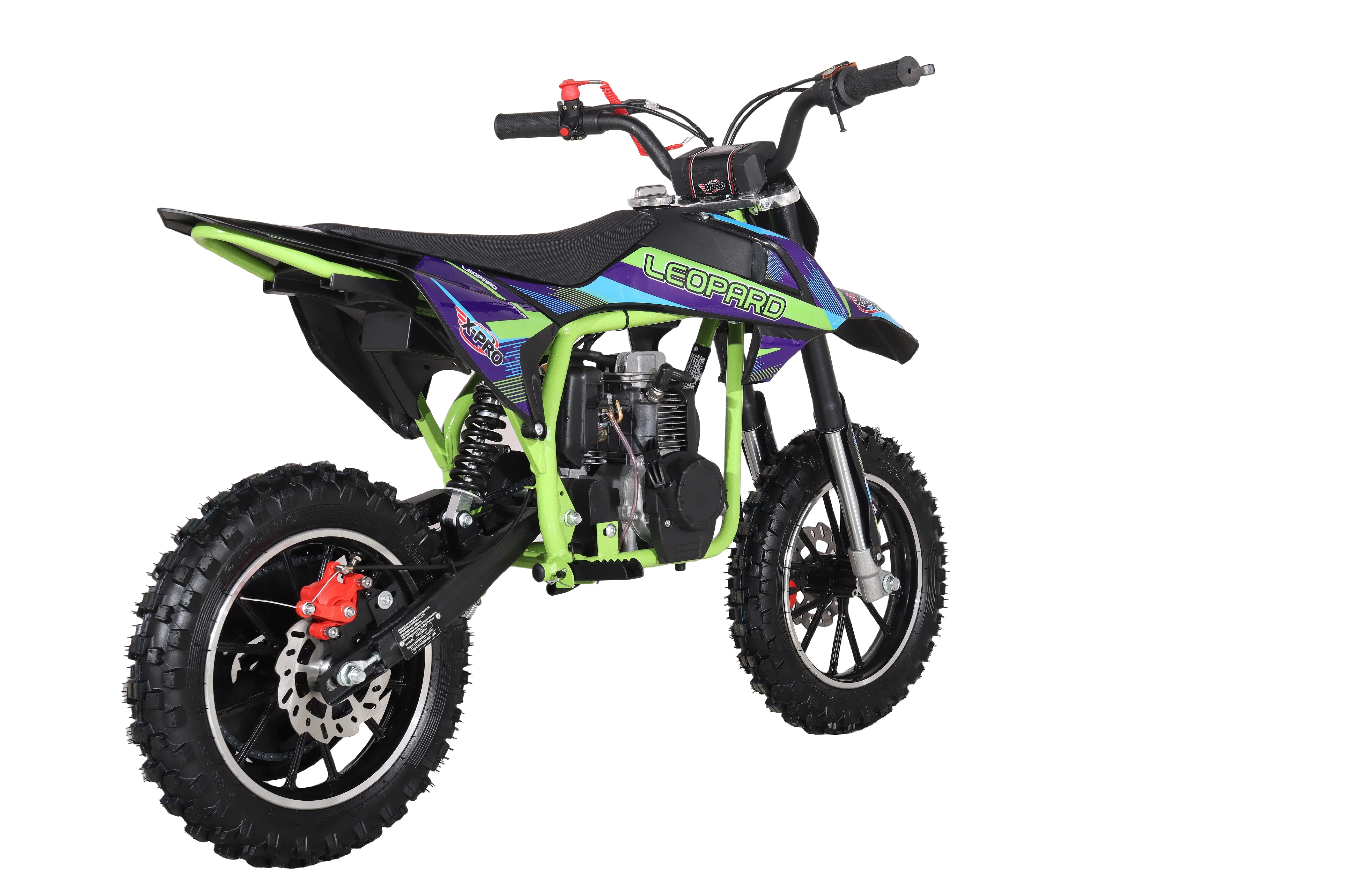 X-PRO Leopard Mini Dirt Bike, Gas Power 4 Stroke Dirt Bike! 40CC Pit Bike, Pull Start, 10" Wheels! - Image 20
