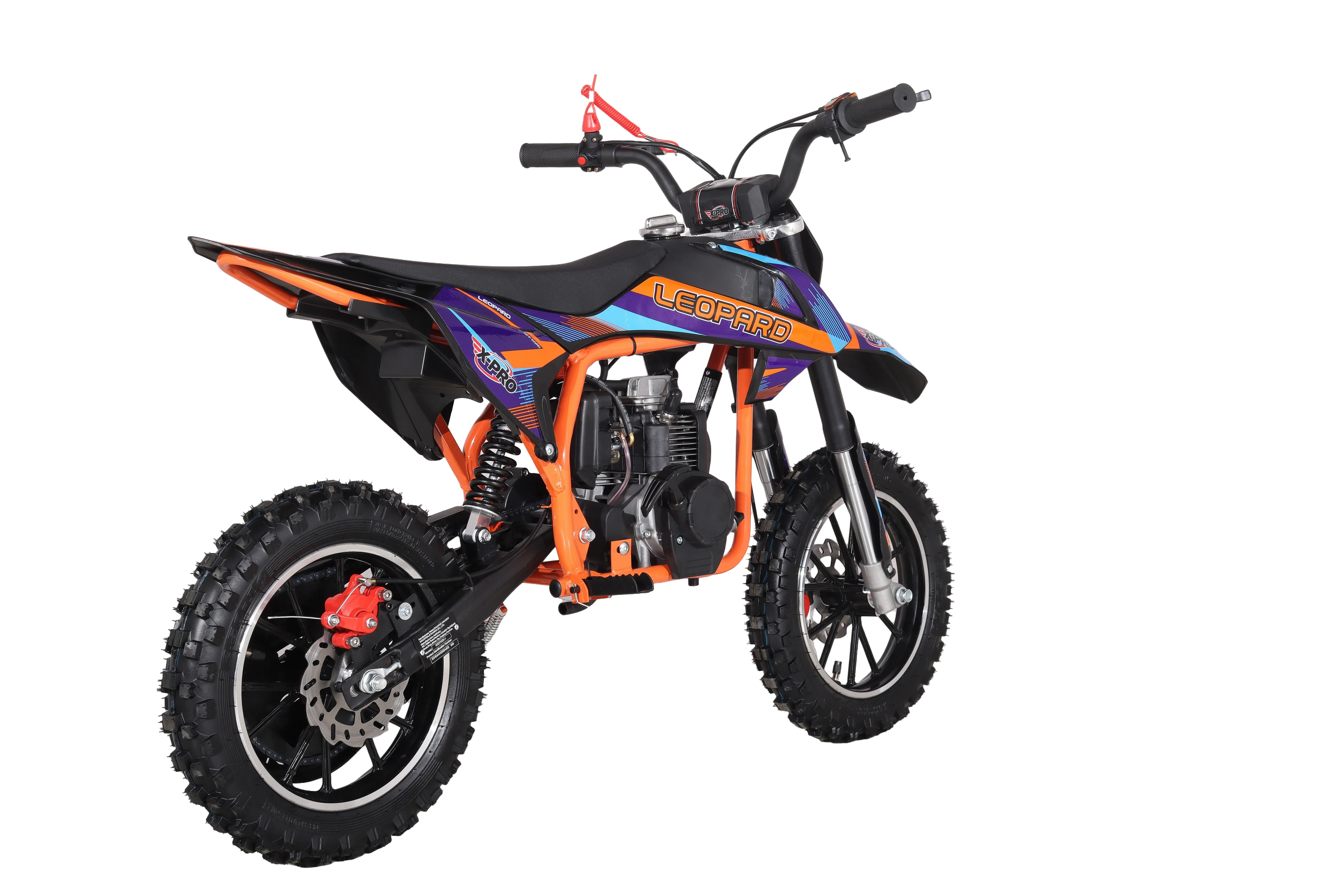 X-PRO Leopard Mini Dirt Bike, Gas Power 4 Stroke Dirt Bike! 40CC Pit Bike, Pull Start, 10" Wheels! - Image 28