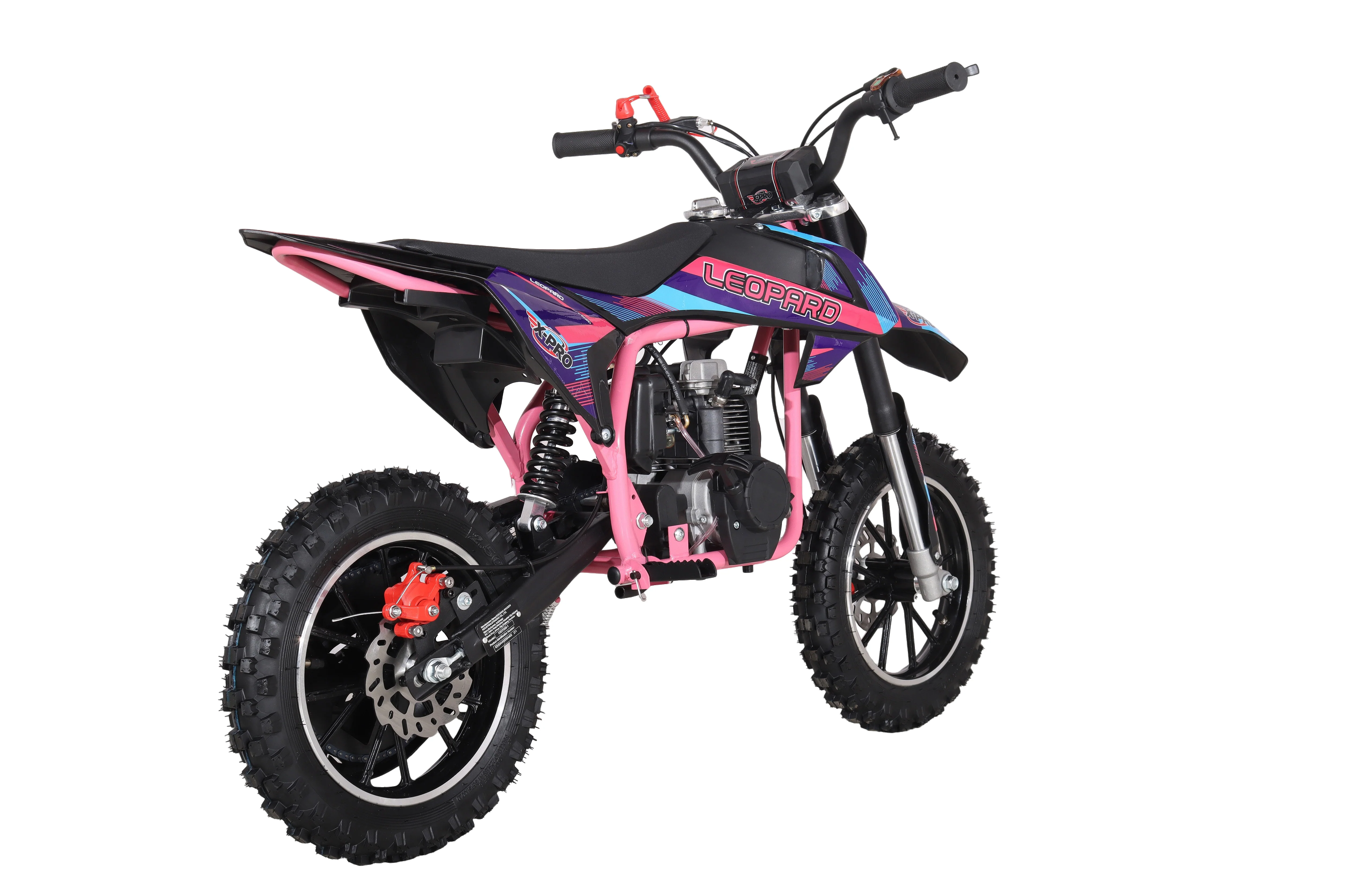 X-PRO Leopard Mini Dirt Bike, Gas Power 4 Stroke Dirt Bike! 40CC Pit Bike, Pull Start, 10" Wheels! - Image 35