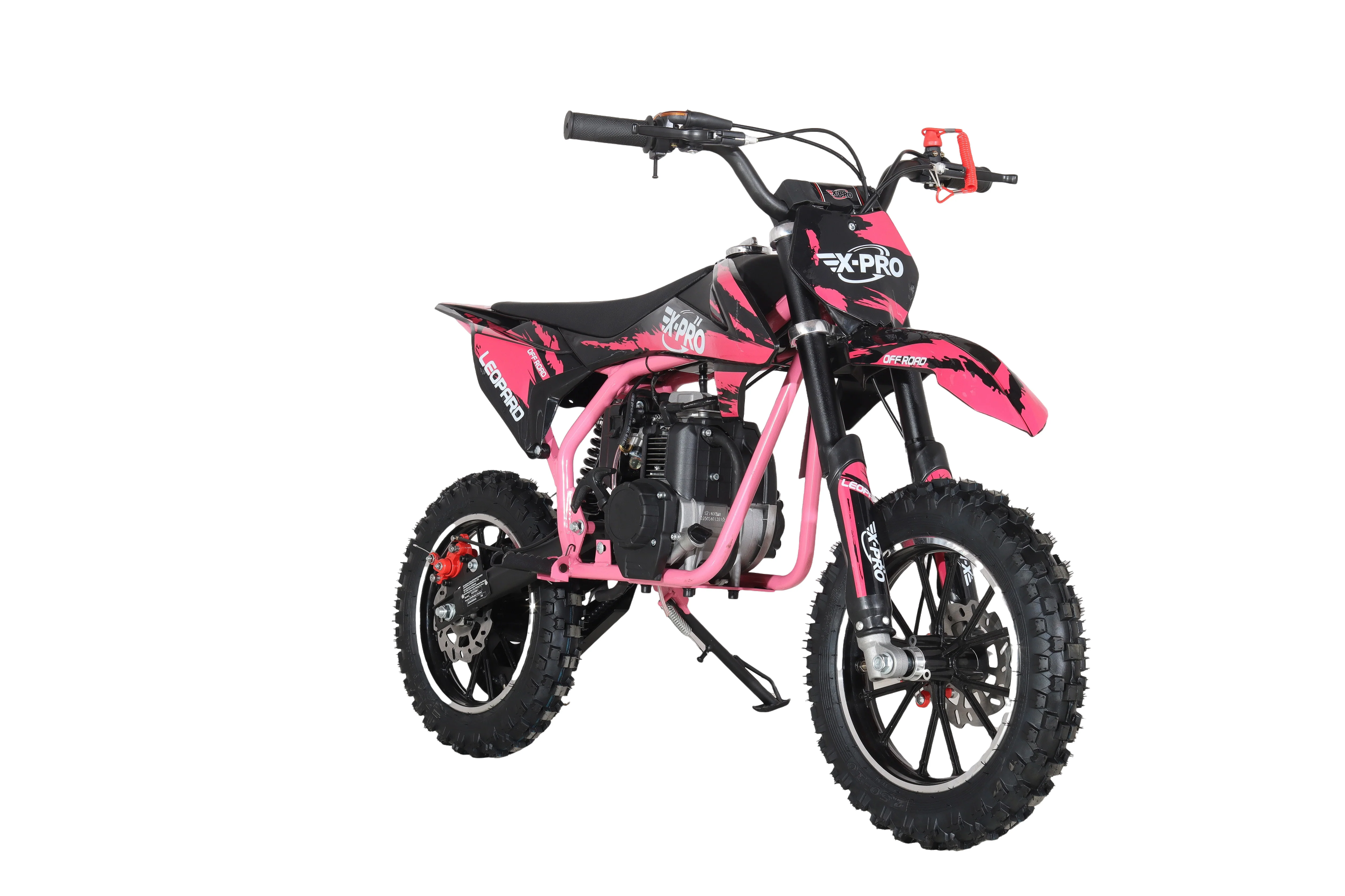 Free Shipping! X-PRO Leopard Mini Dirt Bike, Gas Power 4 Stroke Dirt Bike! 40CC Pit Bike, Pull Start, 10in Wheels! - Image 35
