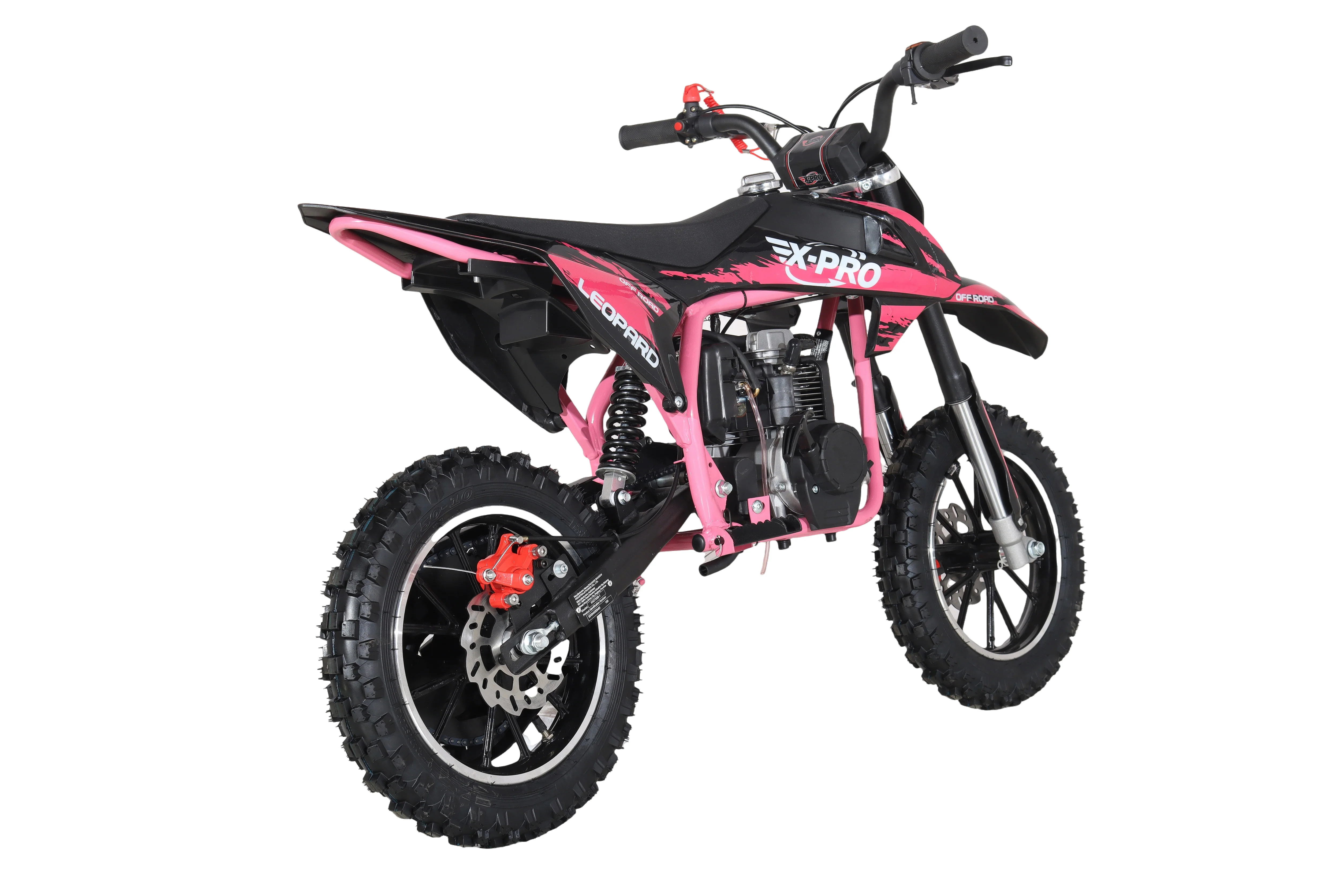Free Shipping! X-PRO Leopard Mini Dirt Bike, Gas Power 4 Stroke Dirt Bike! 40CC Pit Bike, Pull Start, 10in Wheels! - Image 37