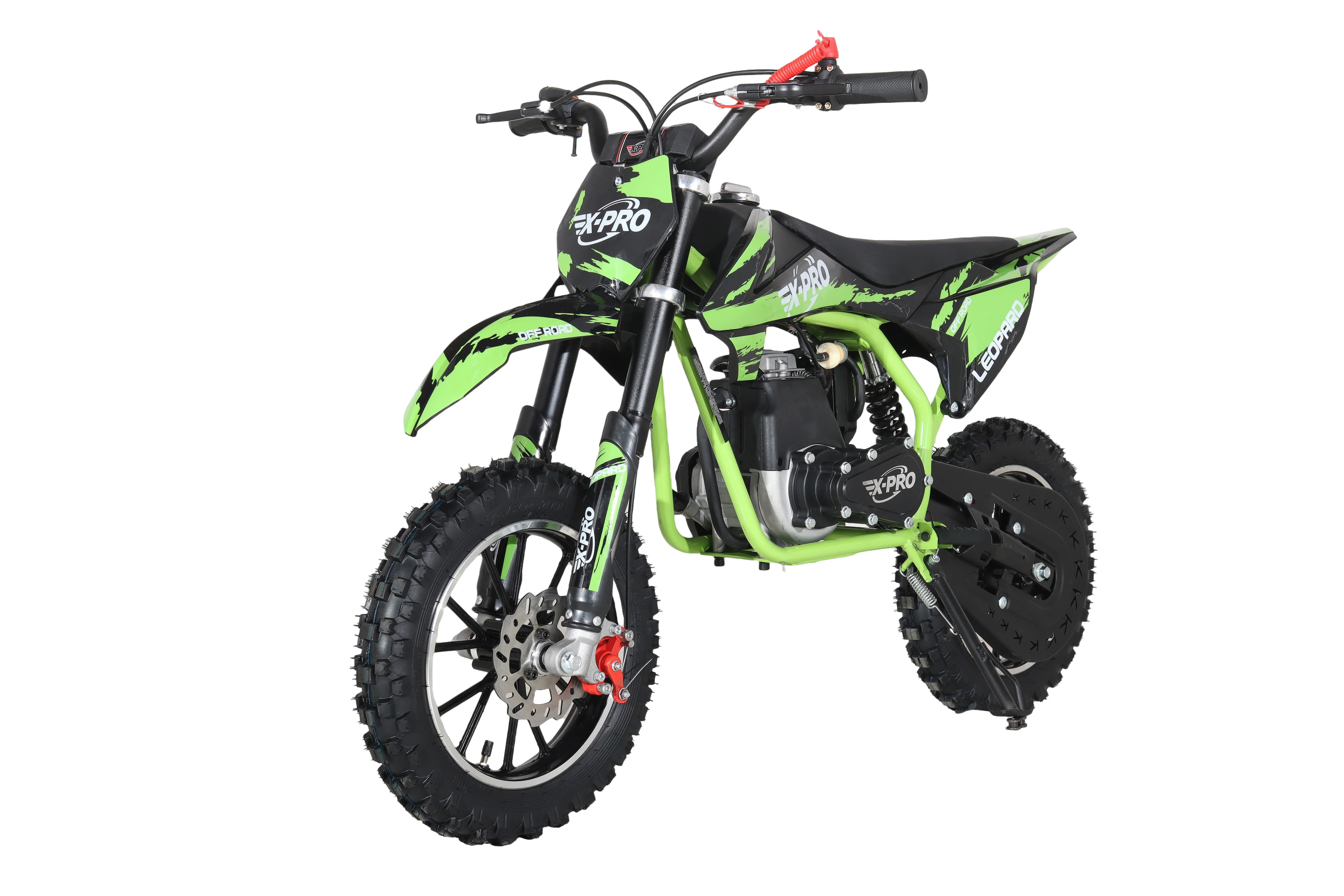 Free Shipping! X-PRO Leopard Mini Dirt Bike, Gas Power 4 Stroke Dirt Bike! 40CC Pit Bike, Pull Start, 10in Wheels! - Image 41