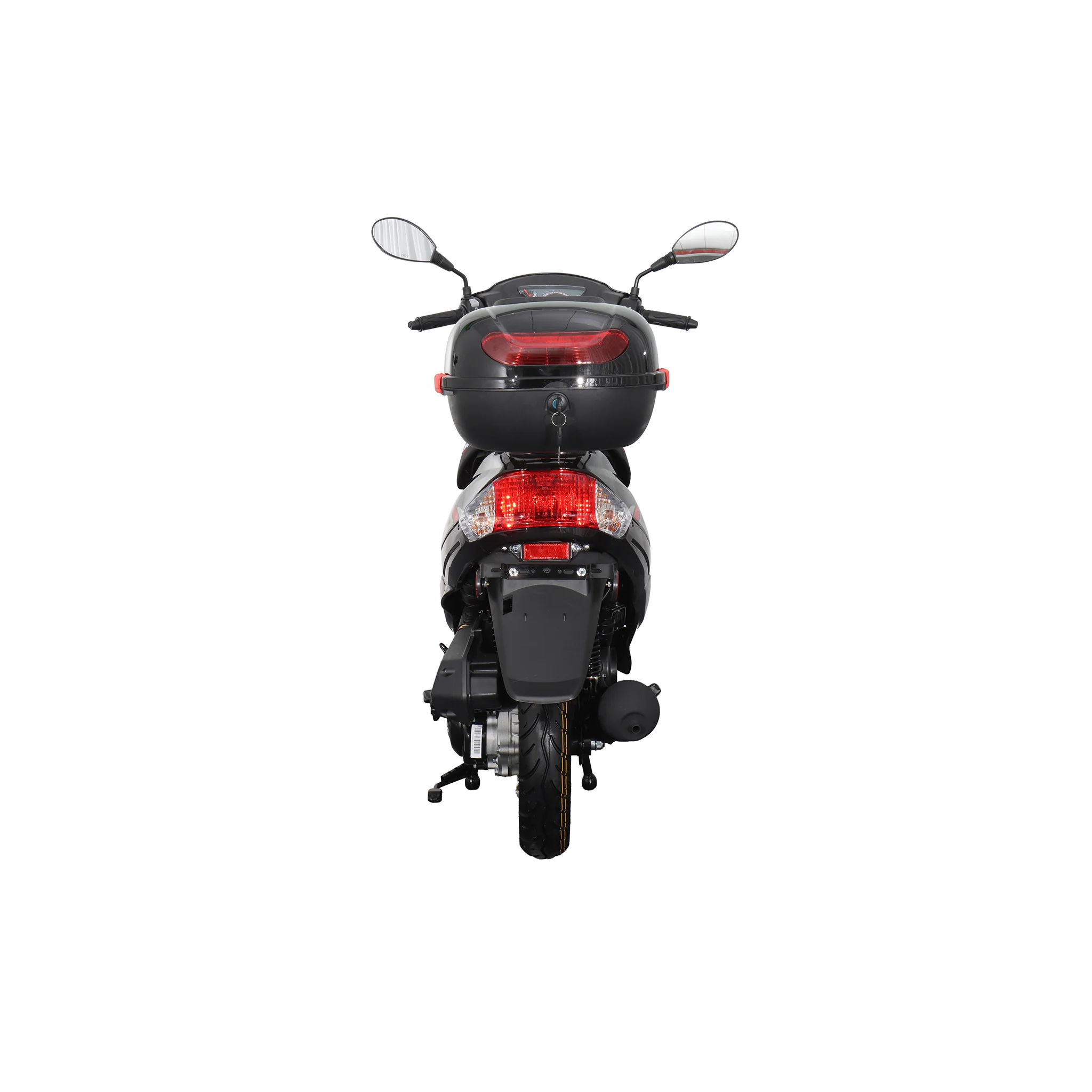 Free Shipping! X-PRO Maui 50cc Moped Scooter with 10" Aluminum Wheels, Rear Trunk, Electric/Kick Start! - Image 17