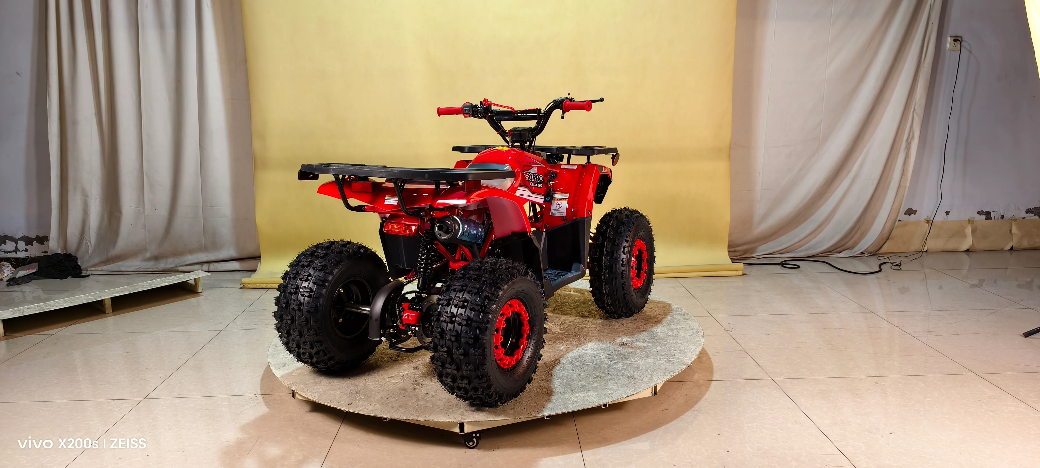 Free Shipping! X-PRO Orca 125cc ATV with Automatic Transmission w/Reverse, LED Headlights, Electric Start, Big 19"/18" Tires! - Image 13