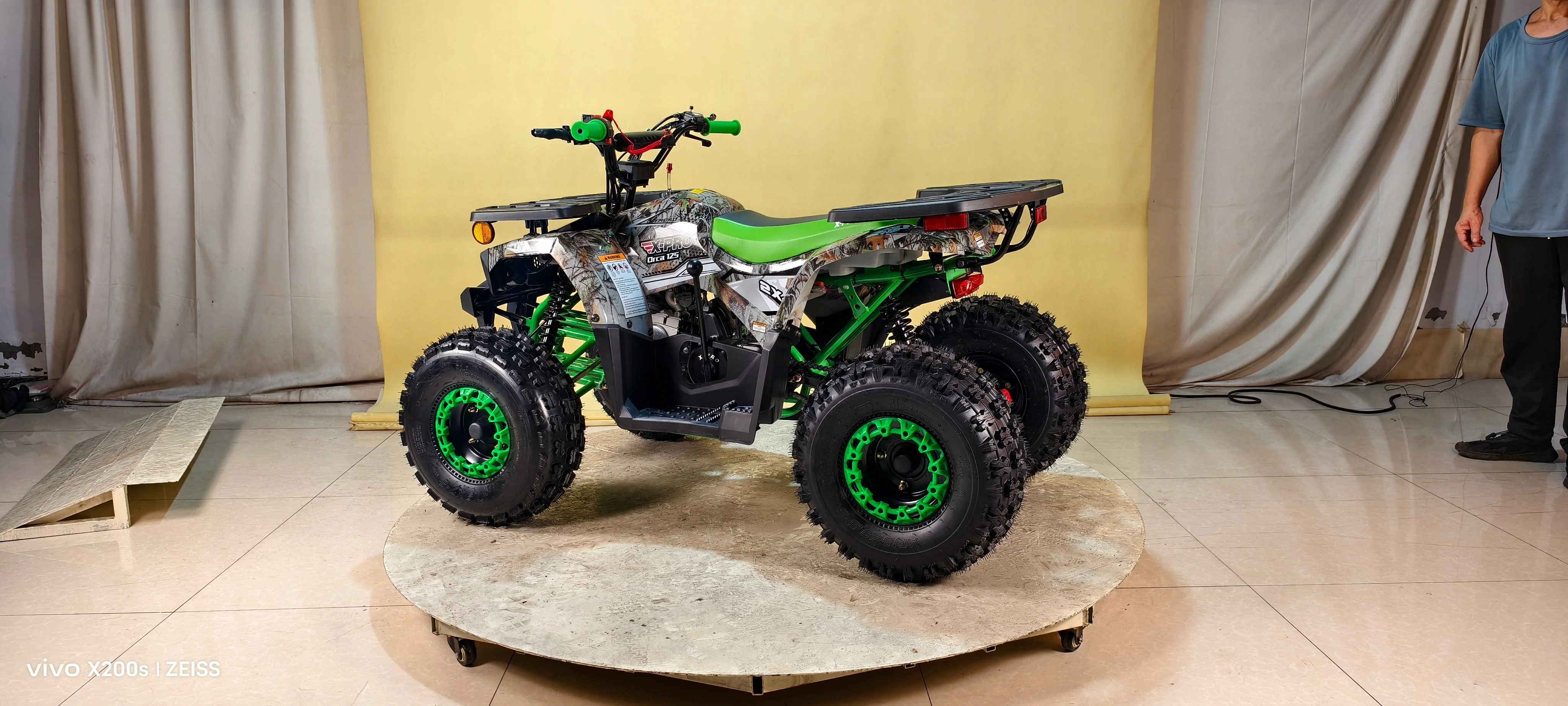 Free Shipping! X-PRO Orca 125cc ATV with Automatic Transmission w/Reverse, LED Headlights, Electric Start, Big 19"/18" Tires! - Image 23