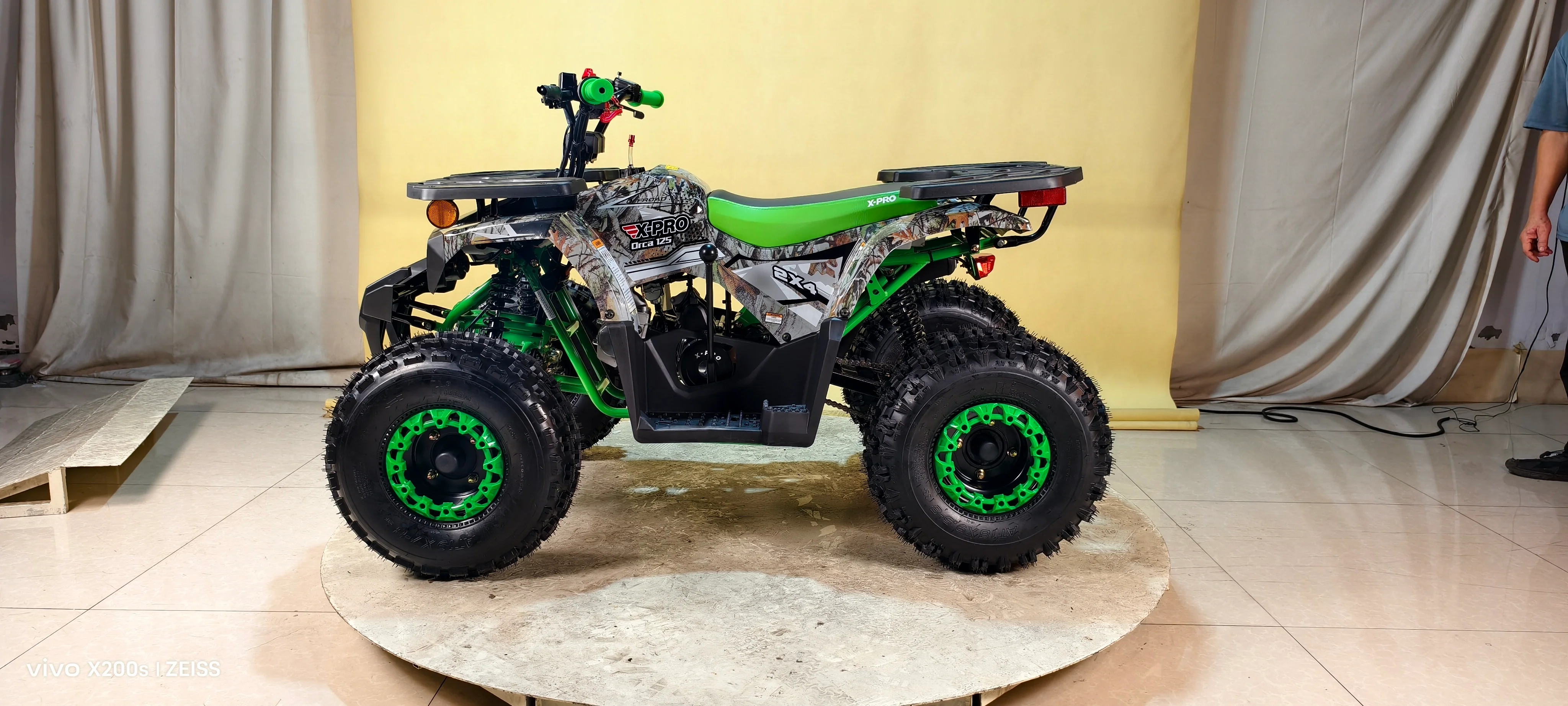 Free Shipping! X-PRO Orca 125cc ATV with Automatic Transmission w/Reverse, LED Headlights, Electric Start, Big 19"/18" Tires! - Image 24