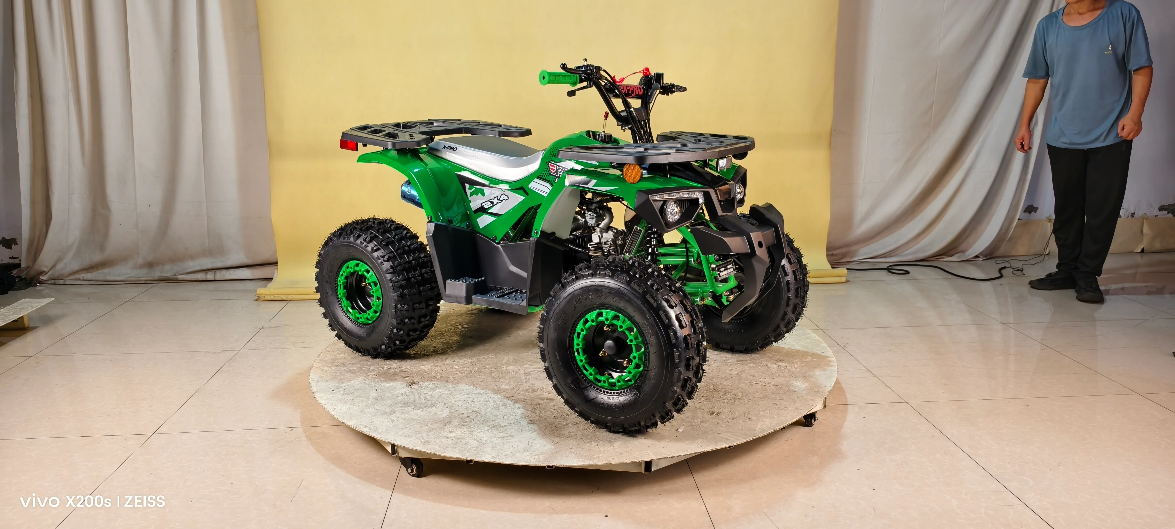 Free Shipping! X-PRO Orca 125cc ATV with Automatic Transmission w/Reverse, LED Headlights, Electric Start, Big 19"/18" Tires! - Image 35