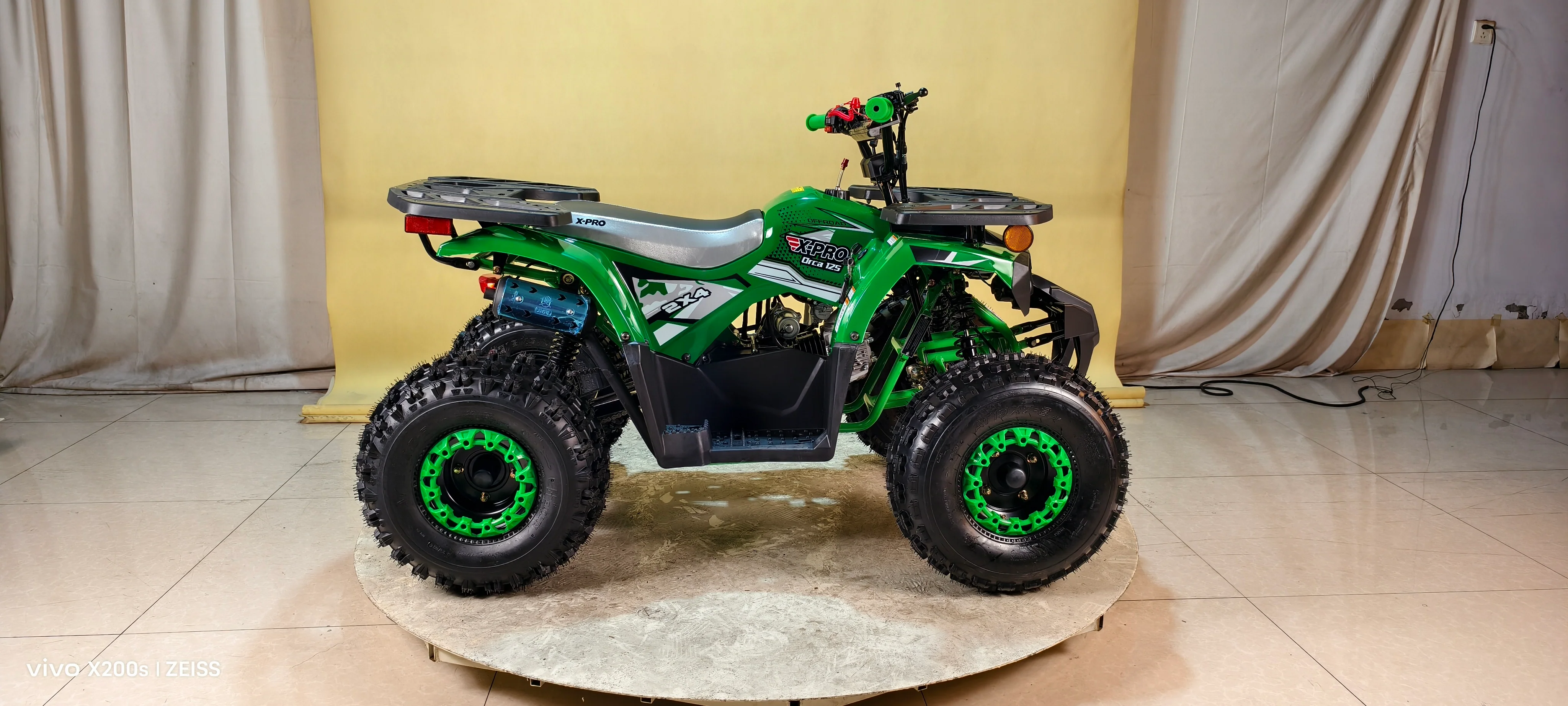 Free Shipping! X-PRO Orca 125cc ATV with Automatic Transmission w/Reverse, LED Headlights, Electric Start, Big 19"/18" Tires! - Image 36