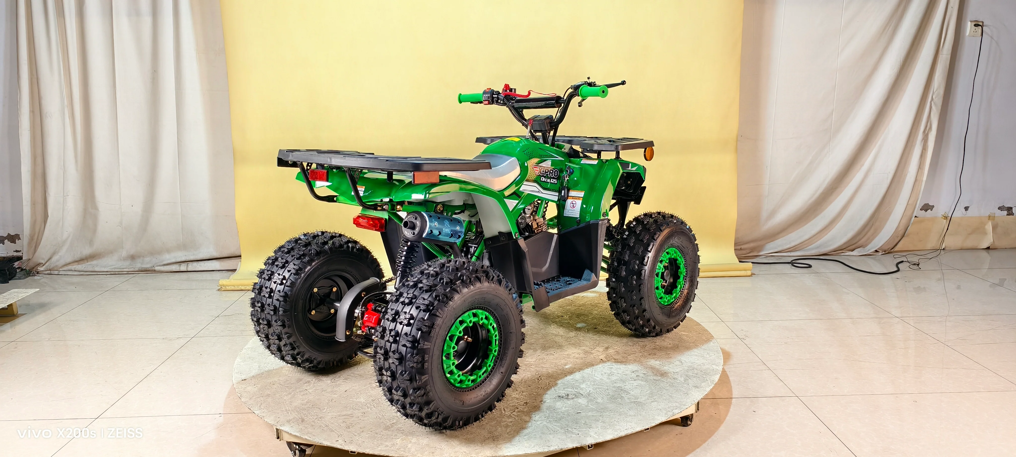 Free Shipping! X-PRO Orca 125cc ATV with Automatic Transmission w/Reverse, LED Headlights, Electric Start, Big 19"/18" Tires! - Image 37
