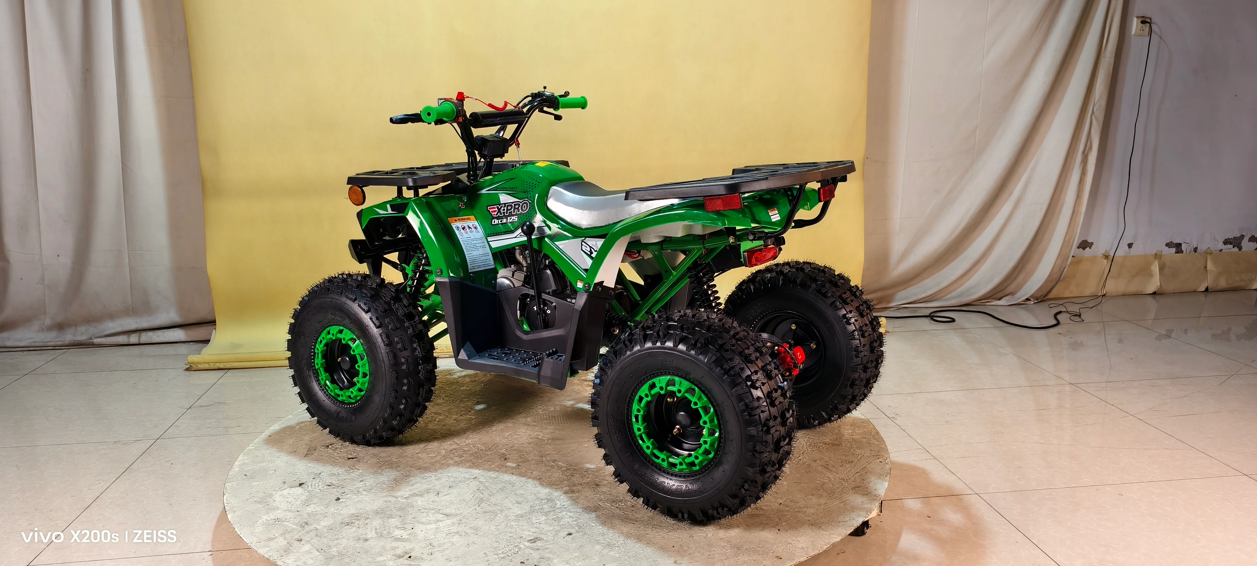 Free Shipping! X-PRO Orca 125cc ATV with Automatic Transmission w/Reverse, LED Headlights, Electric Start, Big 19"/18" Tires! - Image 39