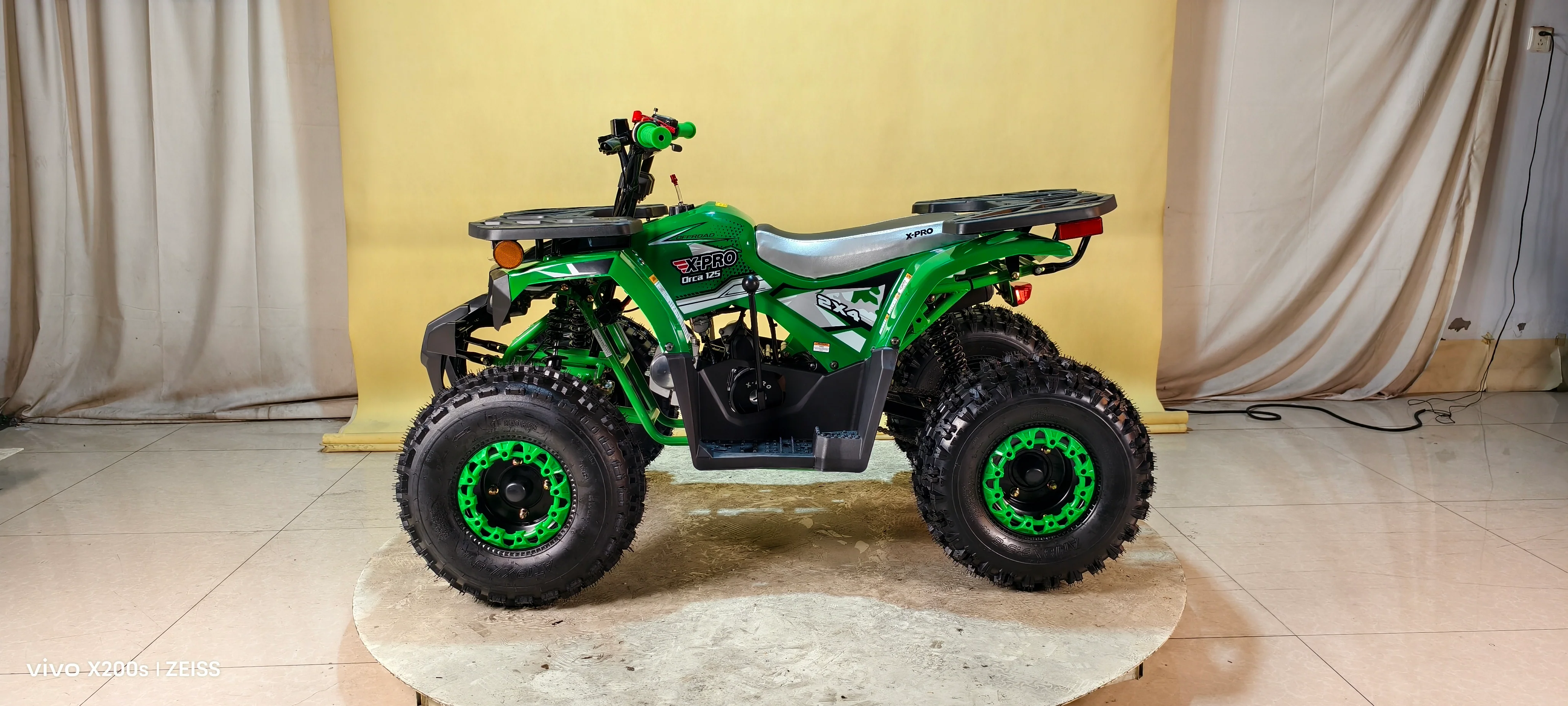 Free Shipping! X-PRO Orca 125cc ATV with Automatic Transmission w/Reverse, LED Headlights, Electric Start, Big 19"/18" Tires! - Image 40