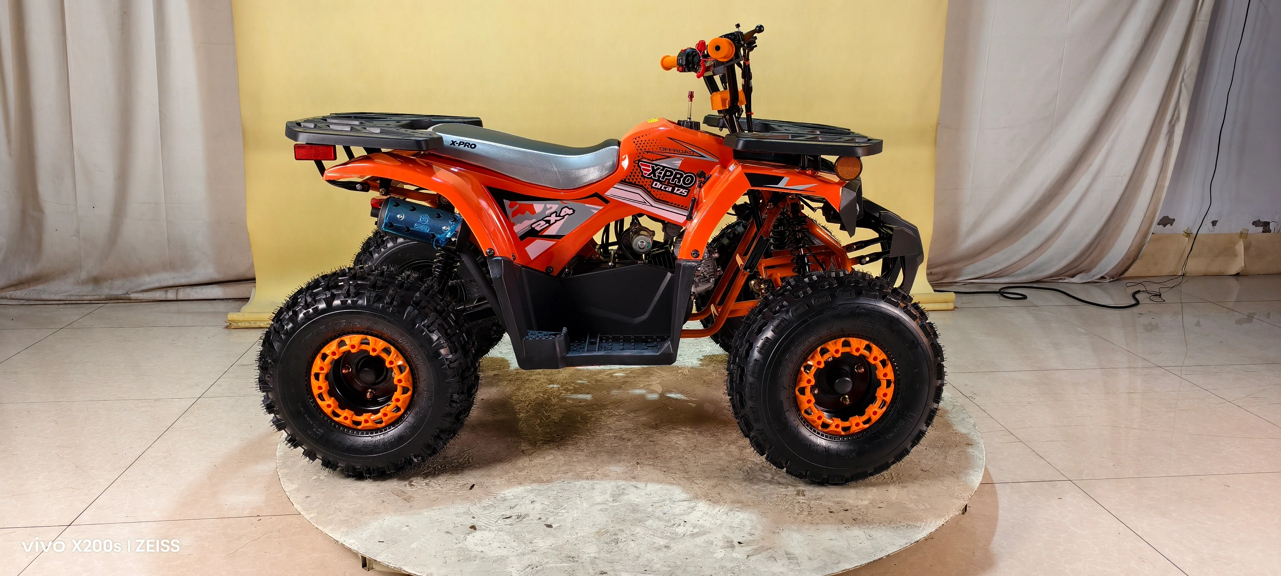 Free Shipping! X-PRO Orca 125cc ATV with Automatic Transmission w/Reverse, LED Headlights, Electric Start, Big 19"/18" Tires! - Image 44