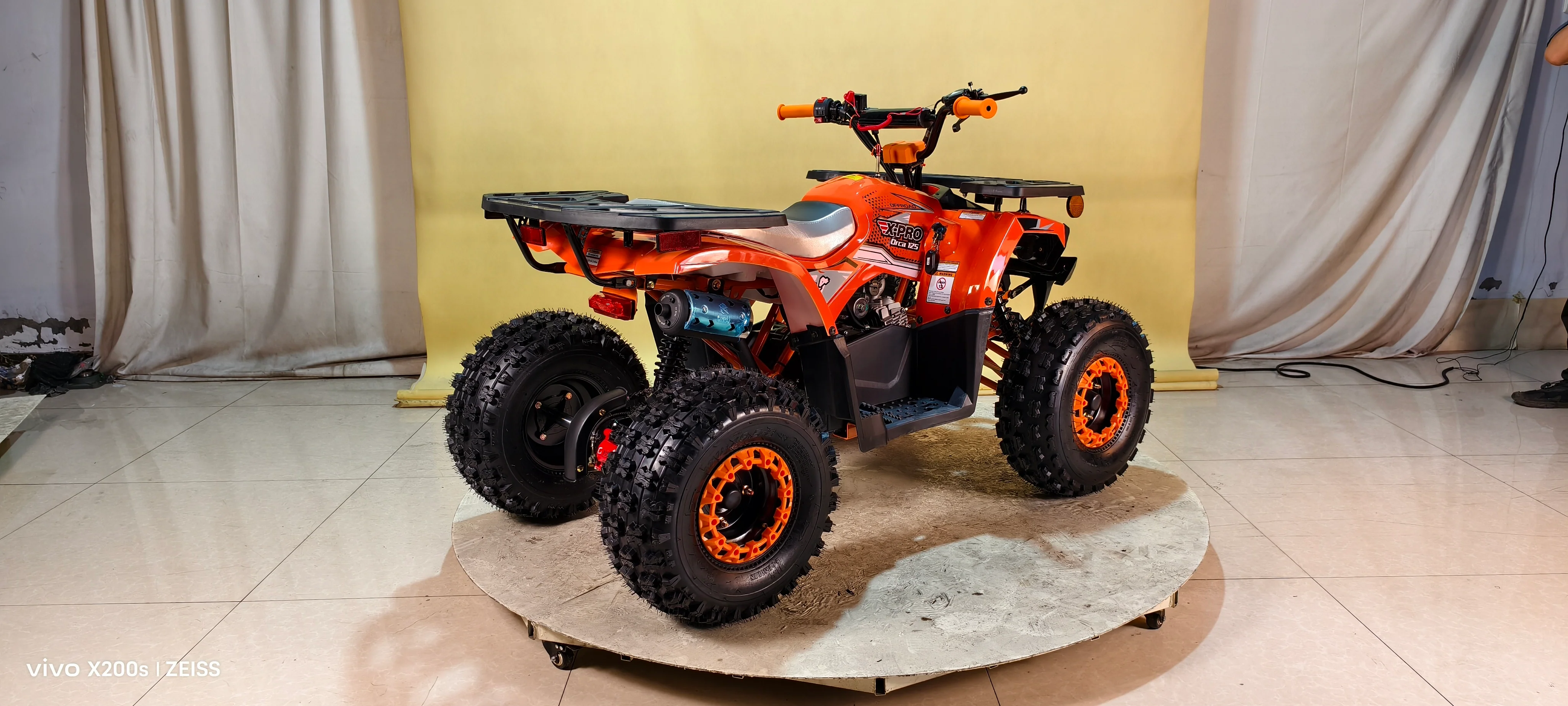 Free Shipping! X-PRO Orca 125cc ATV with Automatic Transmission w/Reverse, LED Headlights, Electric Start, Big 19"/18" Tires! - Image 45