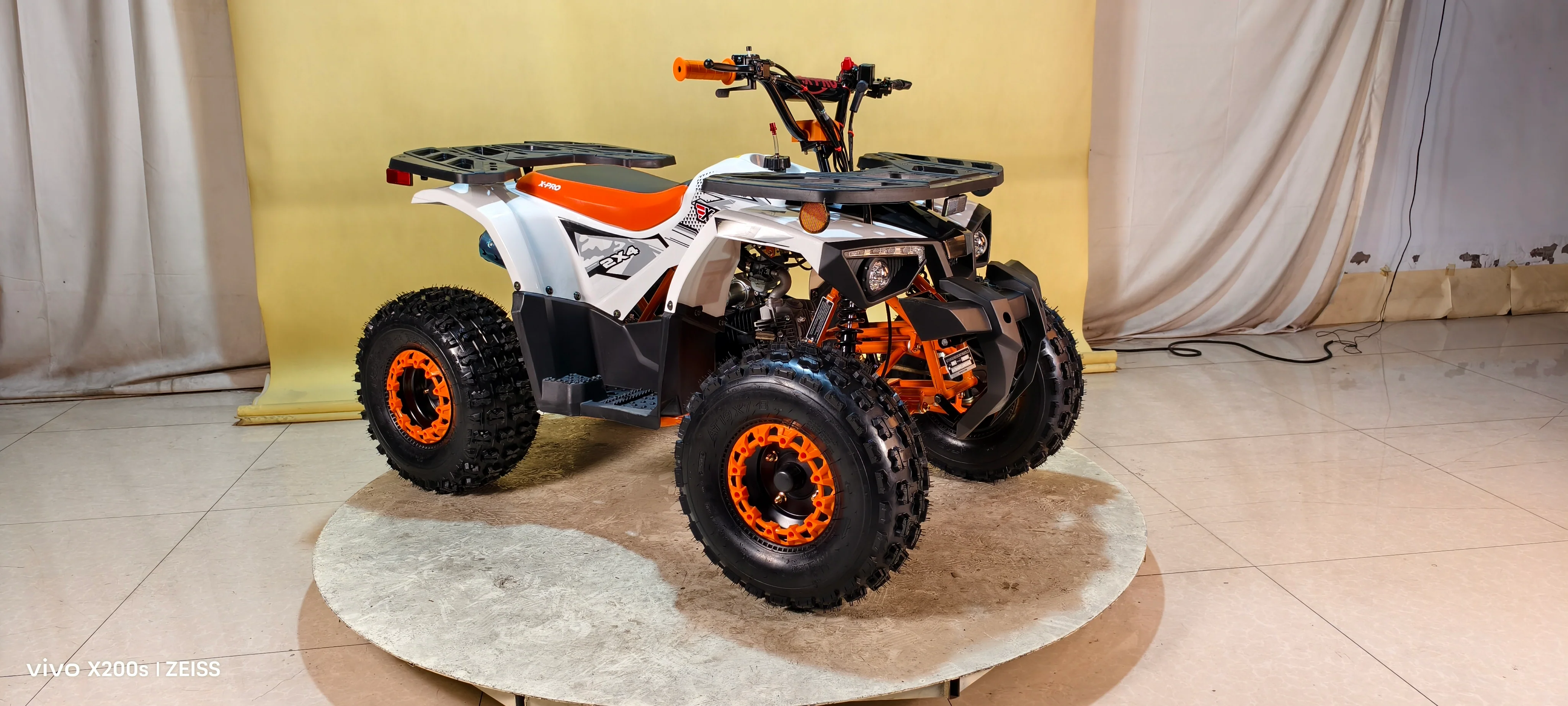 Free Shipping! X-PRO Orca 125cc ATV with Automatic Transmission w/Reverse, LED Headlights, Electric Start, Big 19"/18" Tires! - Image 51