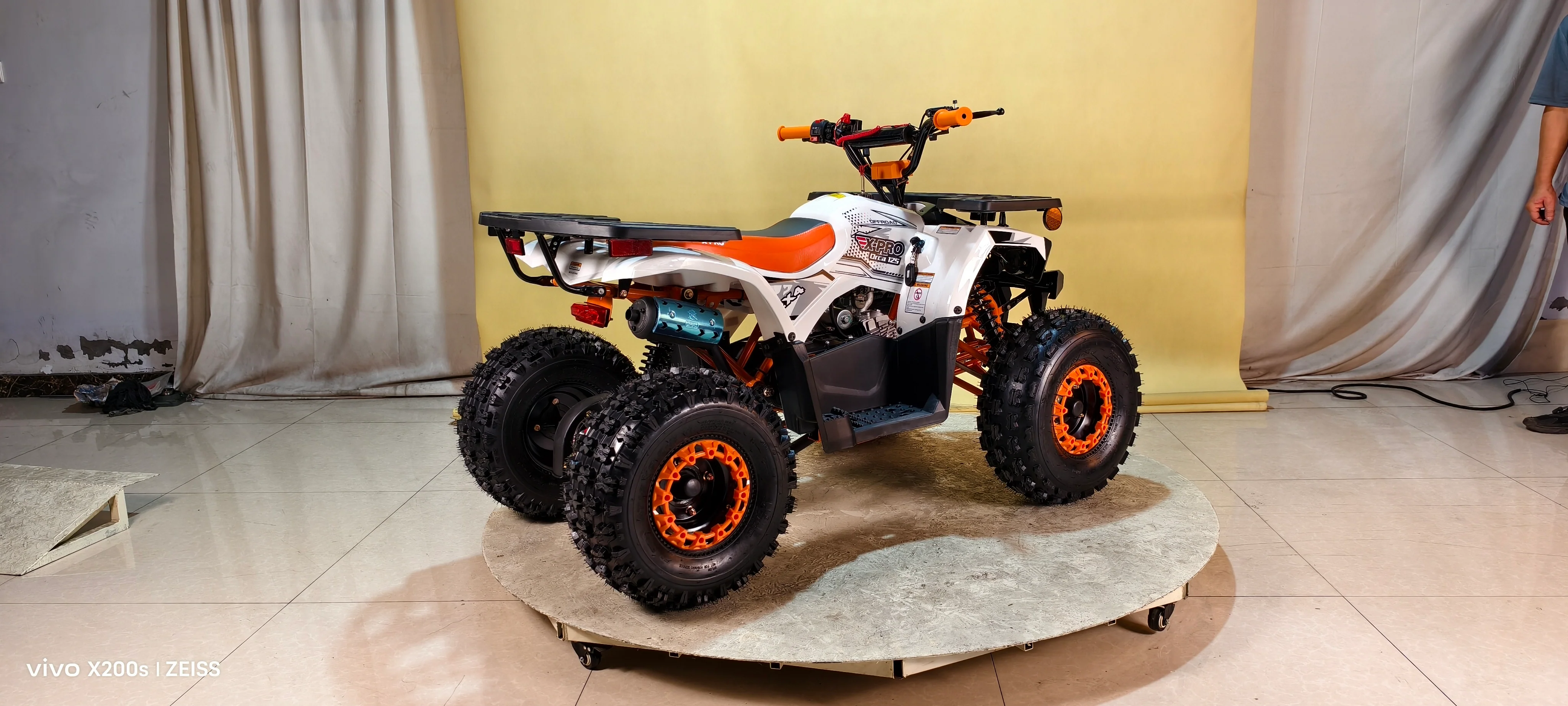 Free Shipping! X-PRO Orca 125cc ATV with Automatic Transmission w/Reverse, LED Headlights, Electric Start, Big 19"/18" Tires! - Image 53