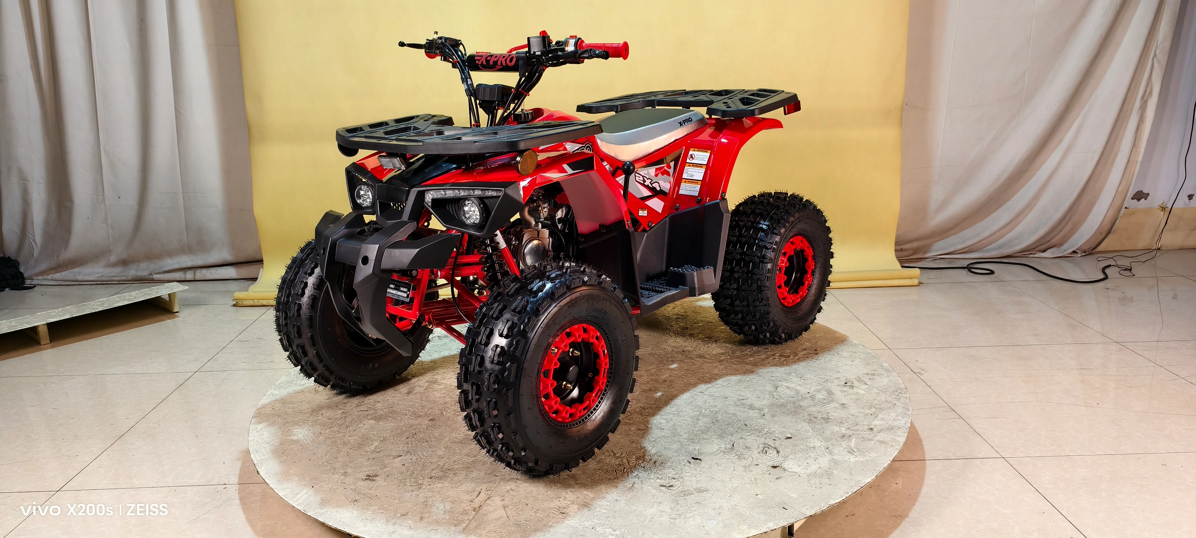 Free Shipping! X-PRO Orca 125cc ATV with Automatic Transmission w/Reverse, LED Headlights, Electric Start, Big 19"/18" Tires! - Image 9