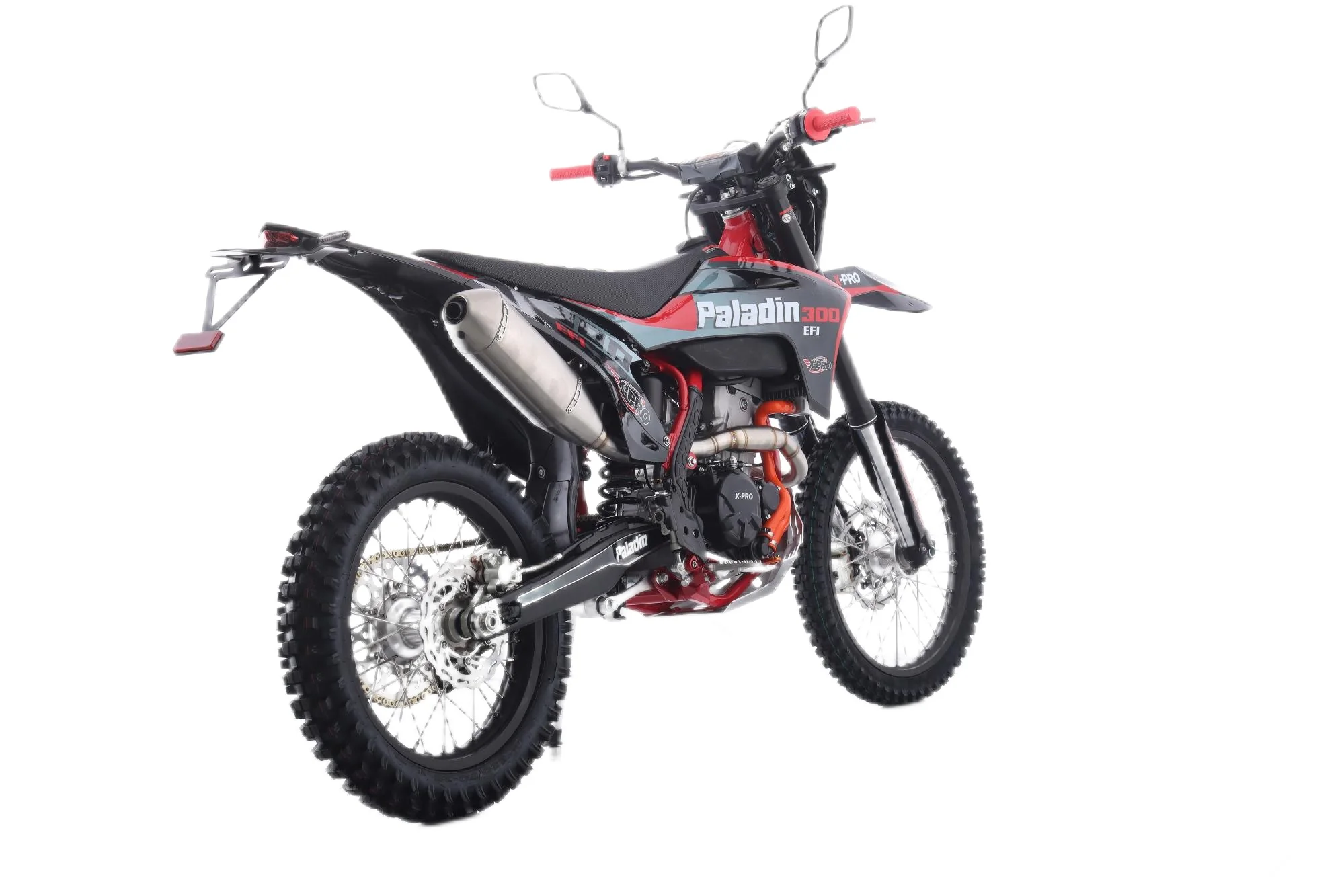Free Shipping! X-PRO Paladin 300 EFI Dirt Bike with 6-Speed Manual Transmission and Balance Shaft and Dual Overhead Camshaft (DOHC) with Four Valves Engine, Electric Start! Big 21in/18in Wheels! - Image 13