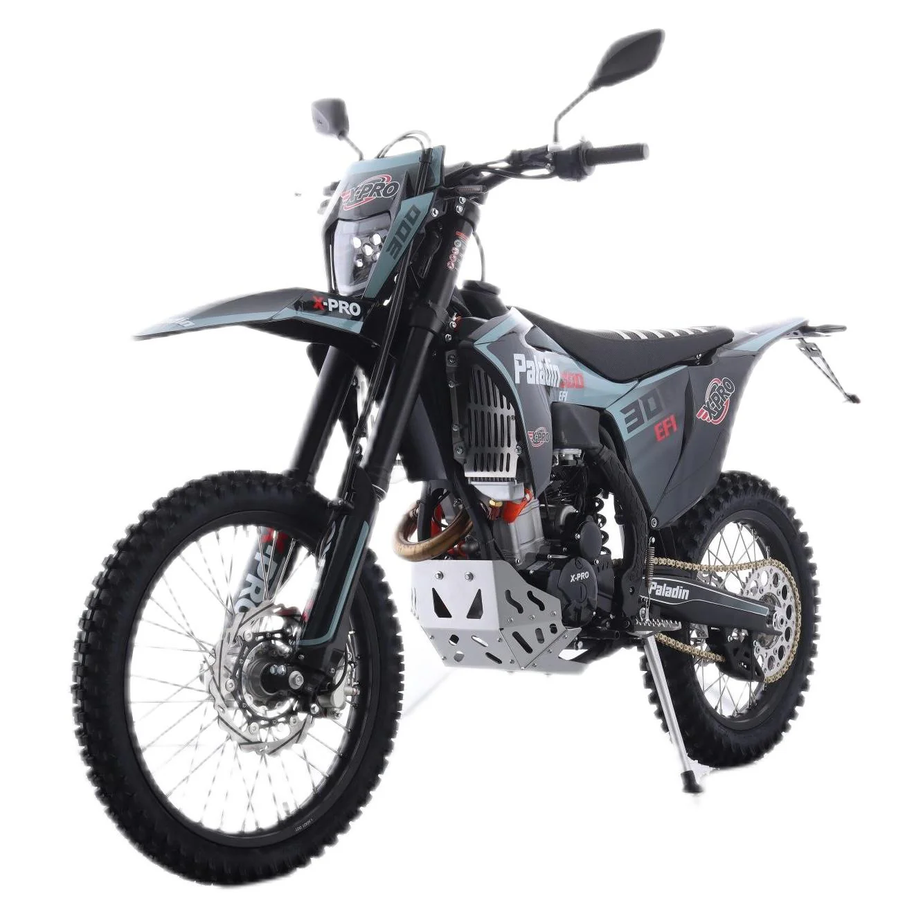 Free Shipping! X-PRO Paladin 300 EFI Dirt Bike with 6-Speed Manual Transmission and Balance Shaft and Dual Overhead Camshaft (DOHC) with Four Valves Engine, Electric Start! Big 21in/18in Wheels! - Image 40