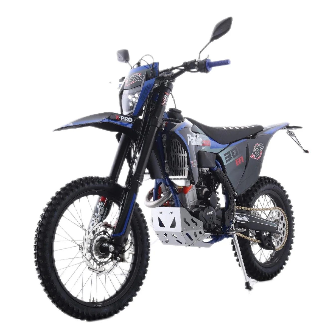 Free Shipping! X-PRO Paladin 300 EFI Dirt Bike with 6-Speed Manual Transmission and Balance Shaft and Dual Overhead Camshaft (DOHC) with Four Valves Engine, Electric Start! Big 21in/18in Wheels! - Image 41