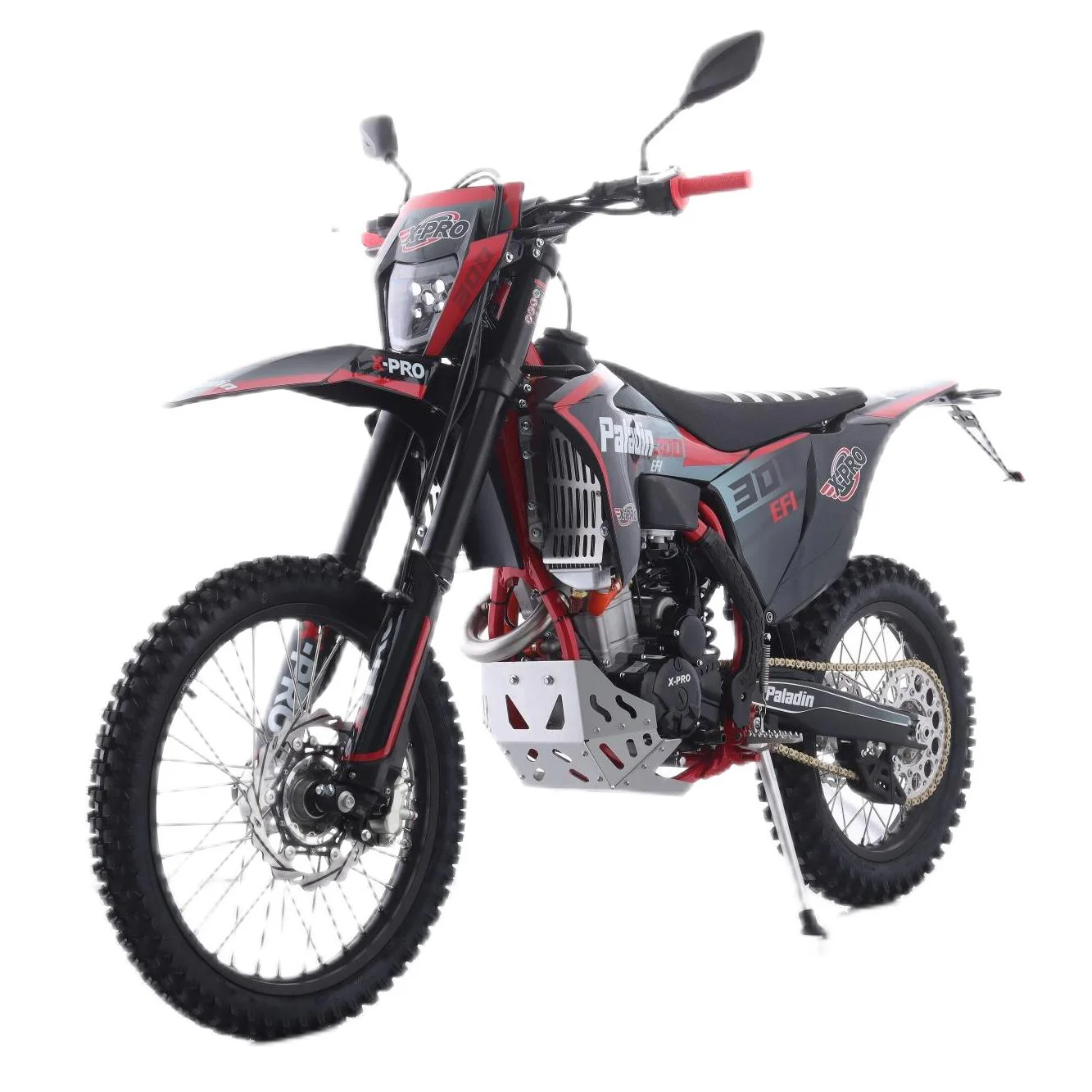 Free Shipping! X-PRO Paladin 300 EFI Dirt Bike with 6-Speed Manual Transmission and Balance Shaft and Dual Overhead Camshaft (DOHC) with Four Valves Engine, Electric Start! Big 21in/18in Wheels! - Image 42